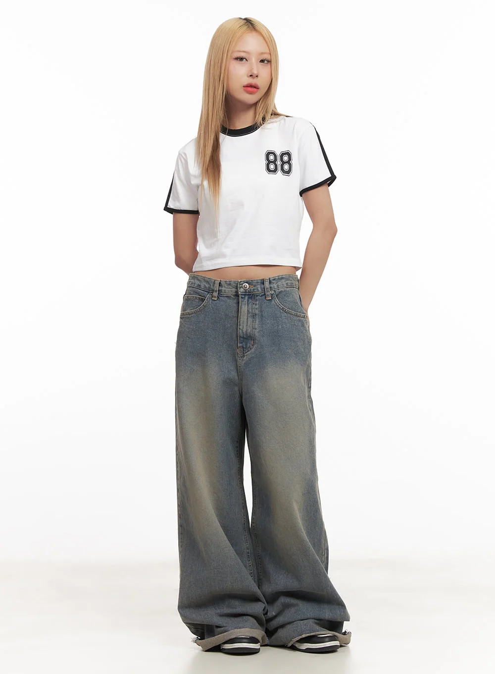 88 Casual Crop Top CM506 - Image 2