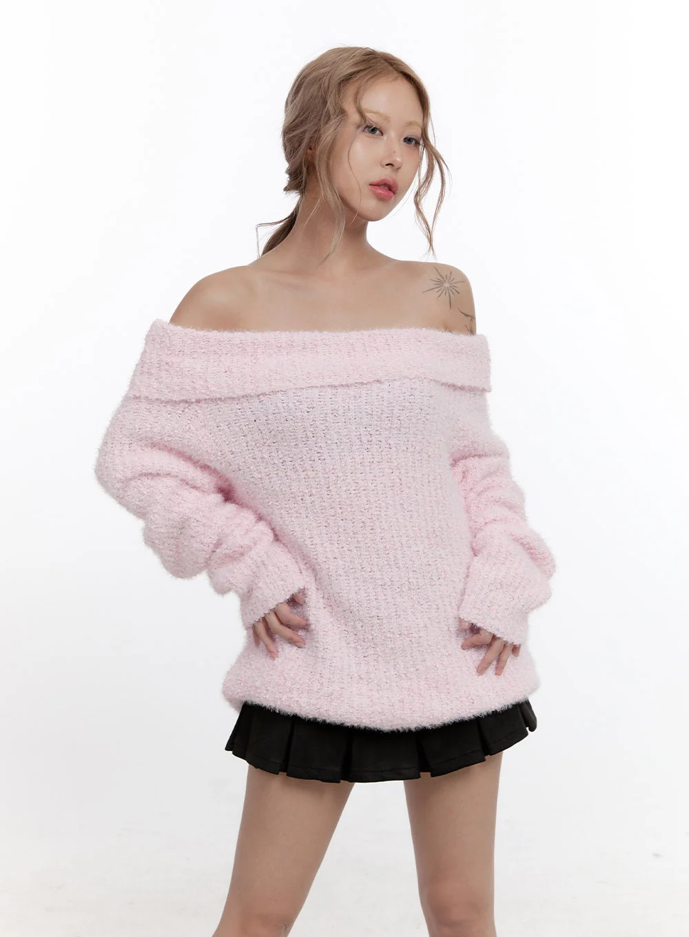 Acrylic Dream Solid Sweater CN425 - Image 10