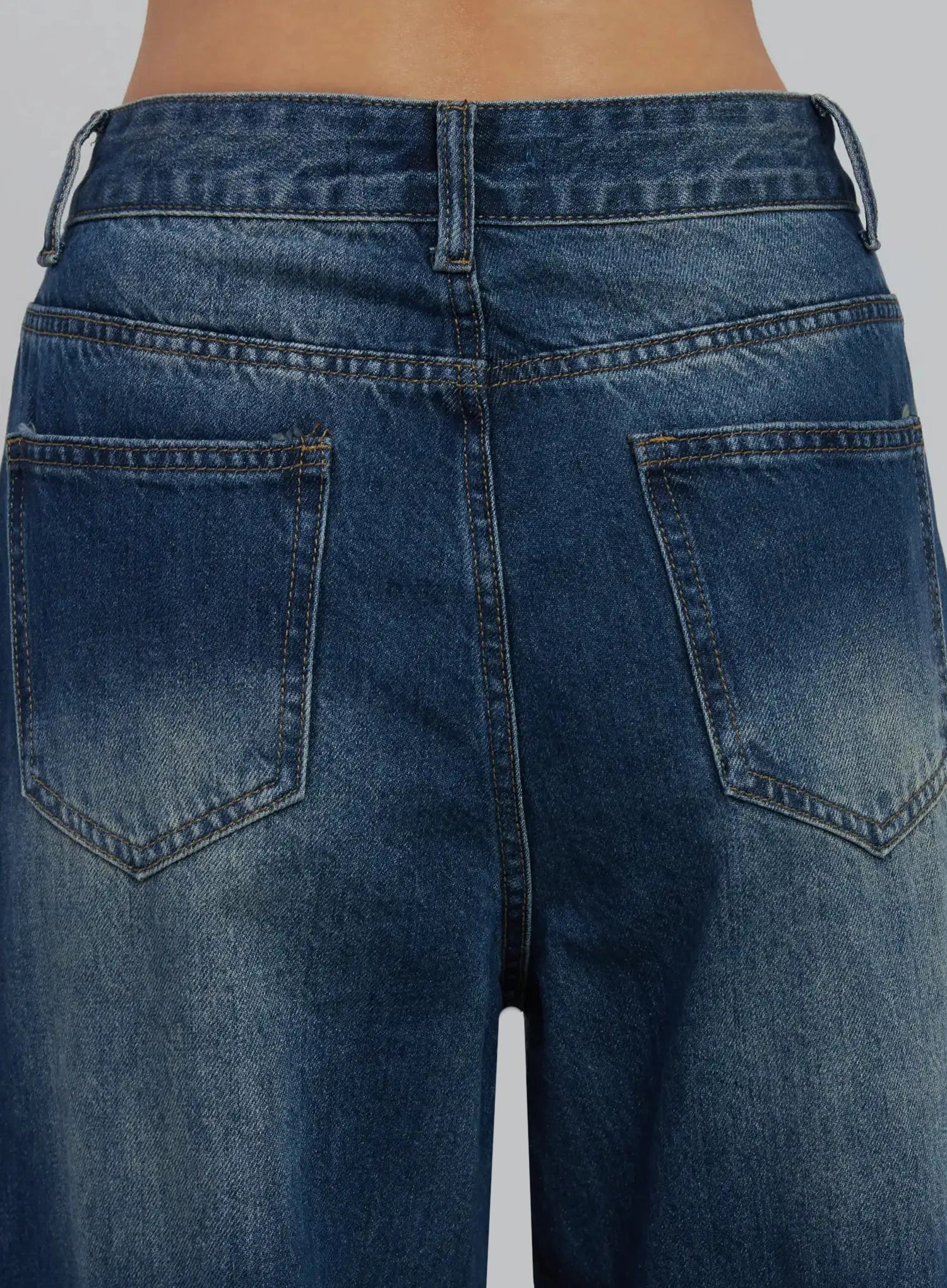 Alaina Wide Leg Jeans IJ508 - Image 11