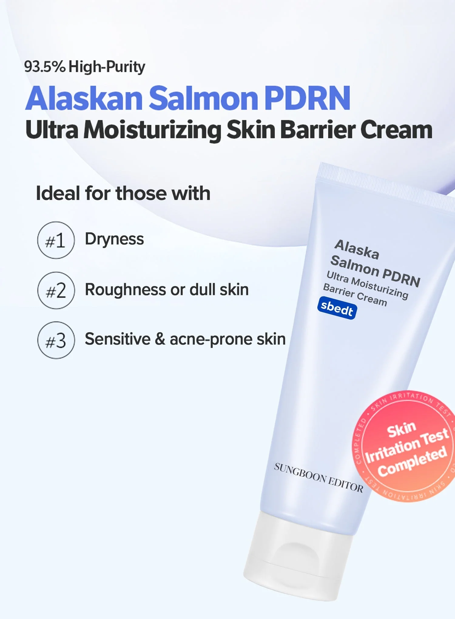 Alaska Salmon PDRN Ultra Moisturizing Barrier Cream (50ml) - Image 3