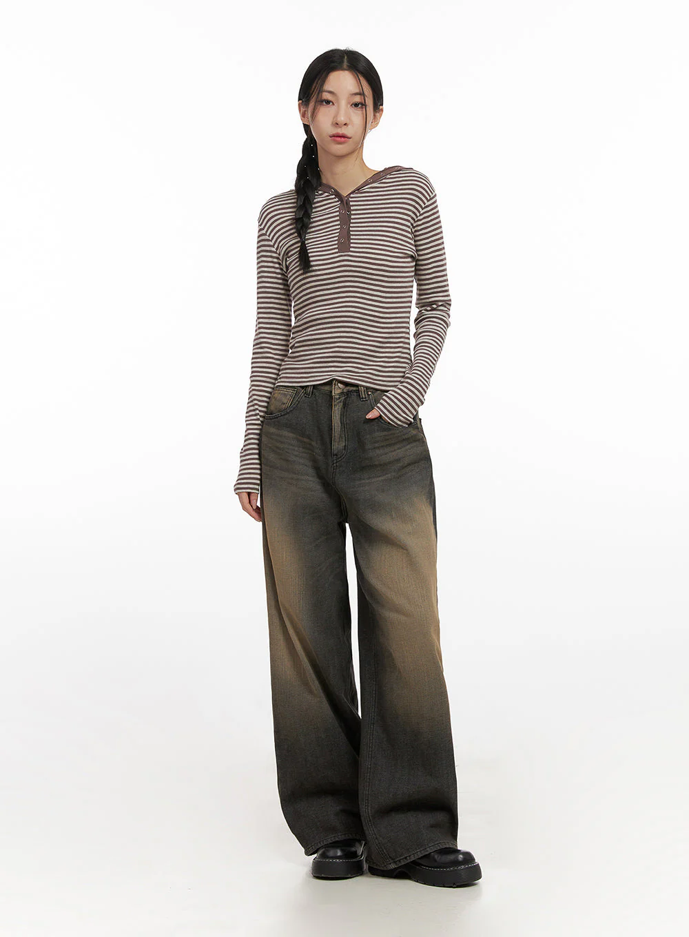 Alexa ComfyChic Washed Jeans CN428 - Image 2