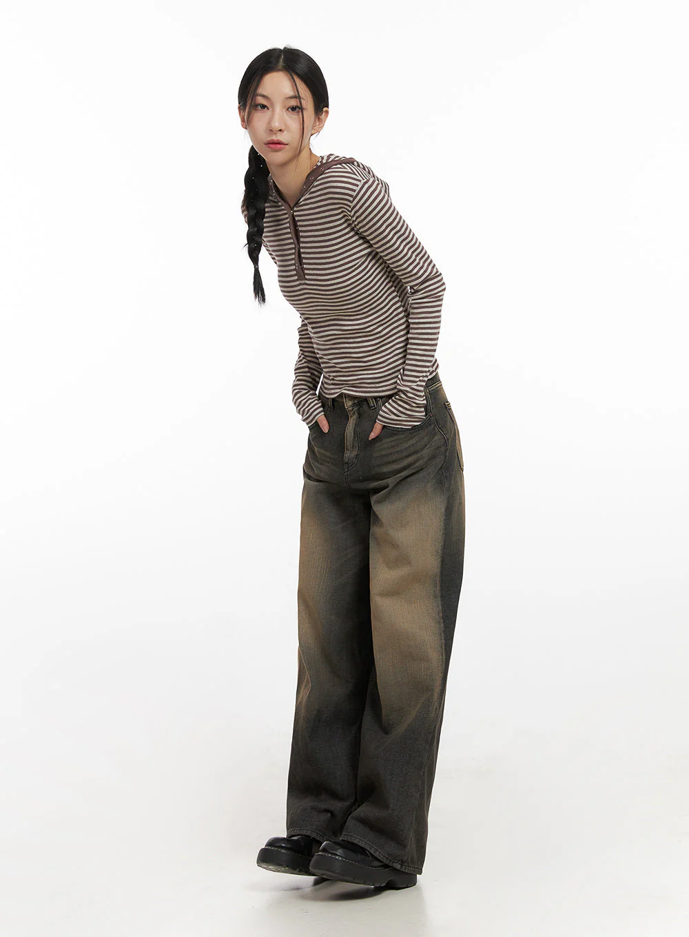 Alexa ComfyChic Washed Jeans CN428 - Image 5