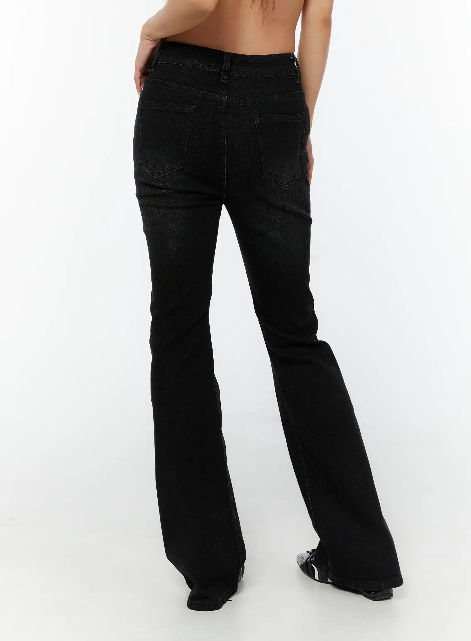 Alfie Hip-Pad Bootcut Jeans CY520 - Image 6