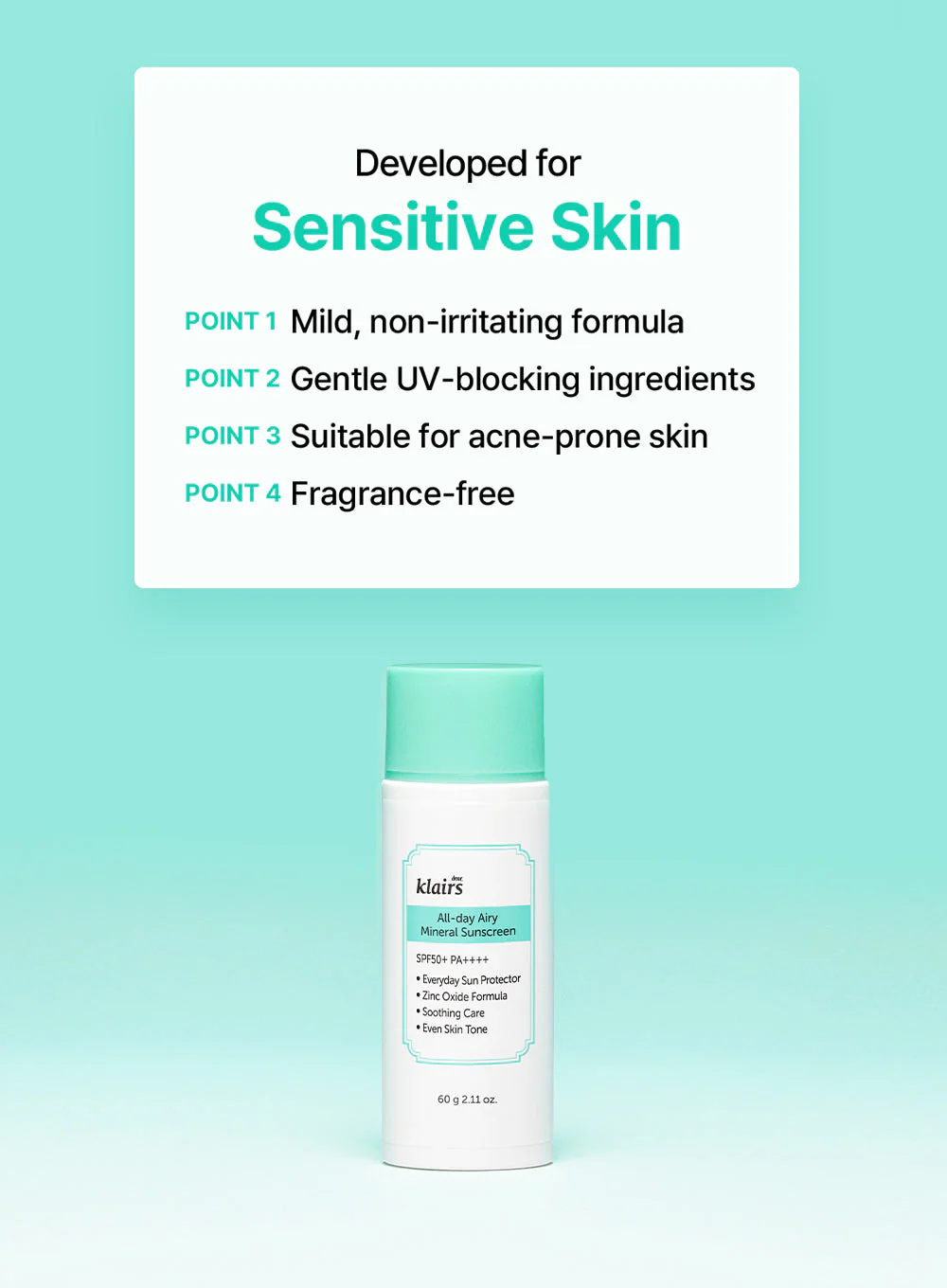 All-day Airy Mineral Sunscreen (60g) - Image 19
