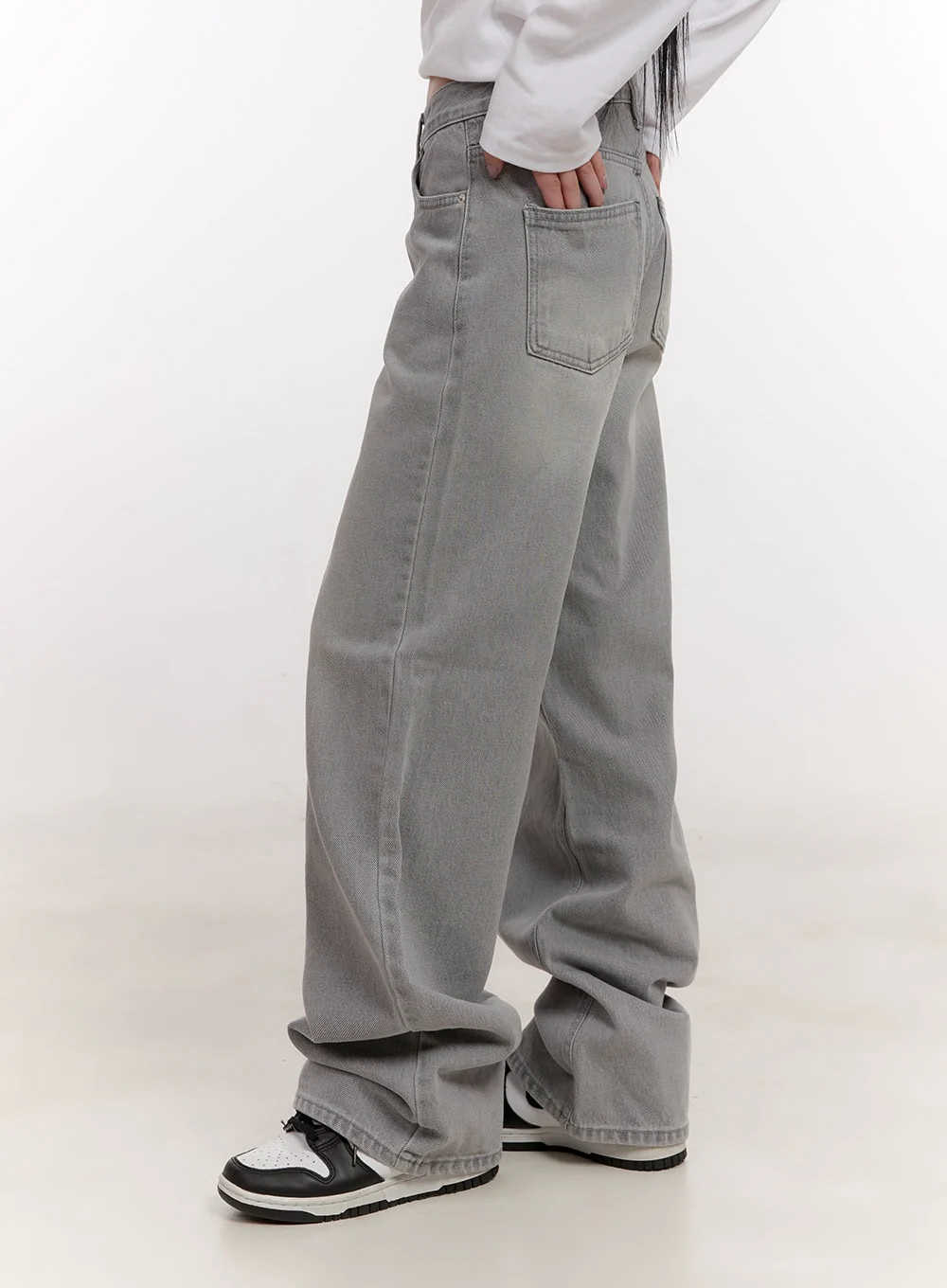 Ally Wide-Leg Jeans CJ531 - Image 5