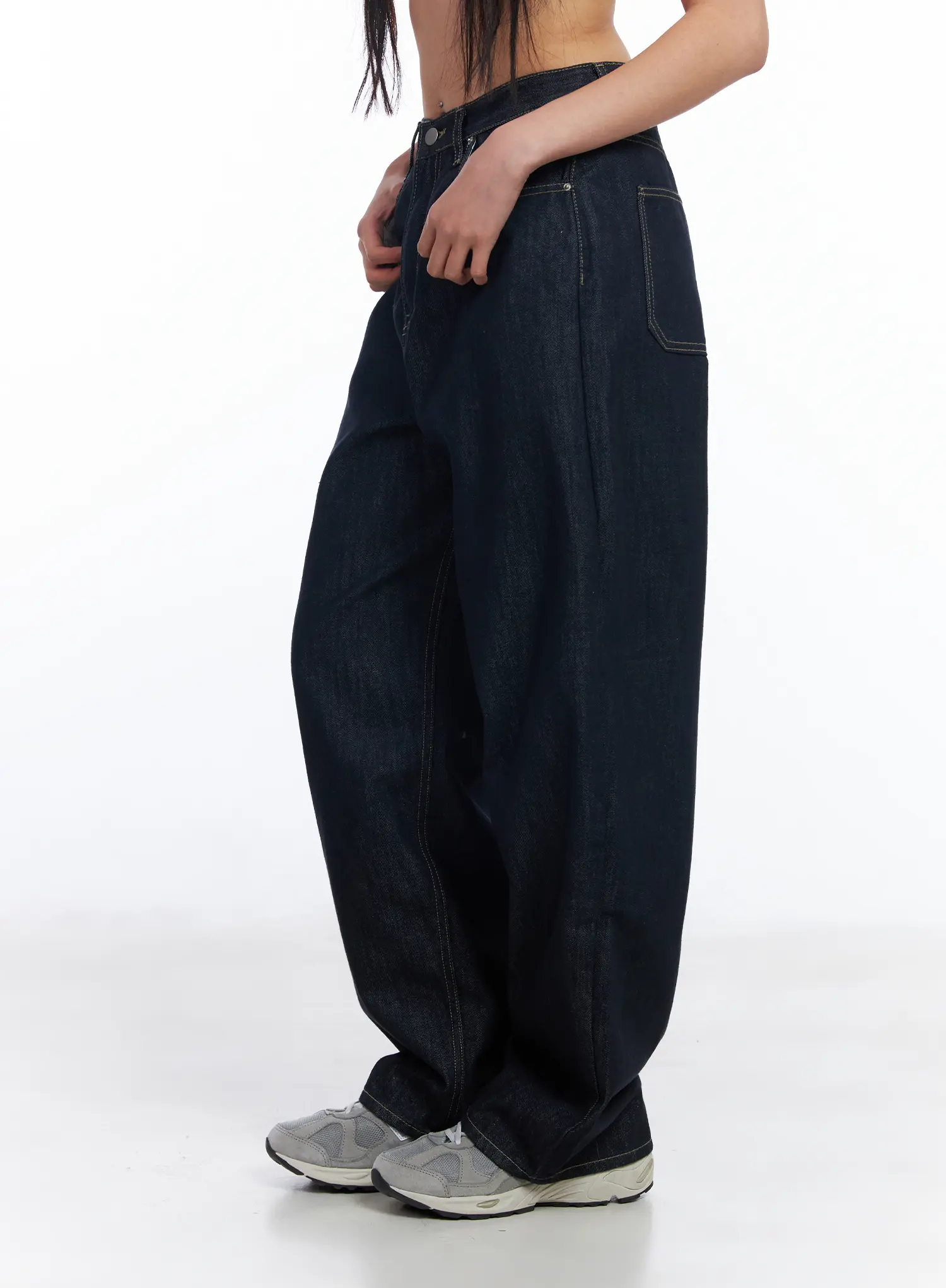 Amayah No-Fade Wide Leg Jeans CF504 - Image 4
