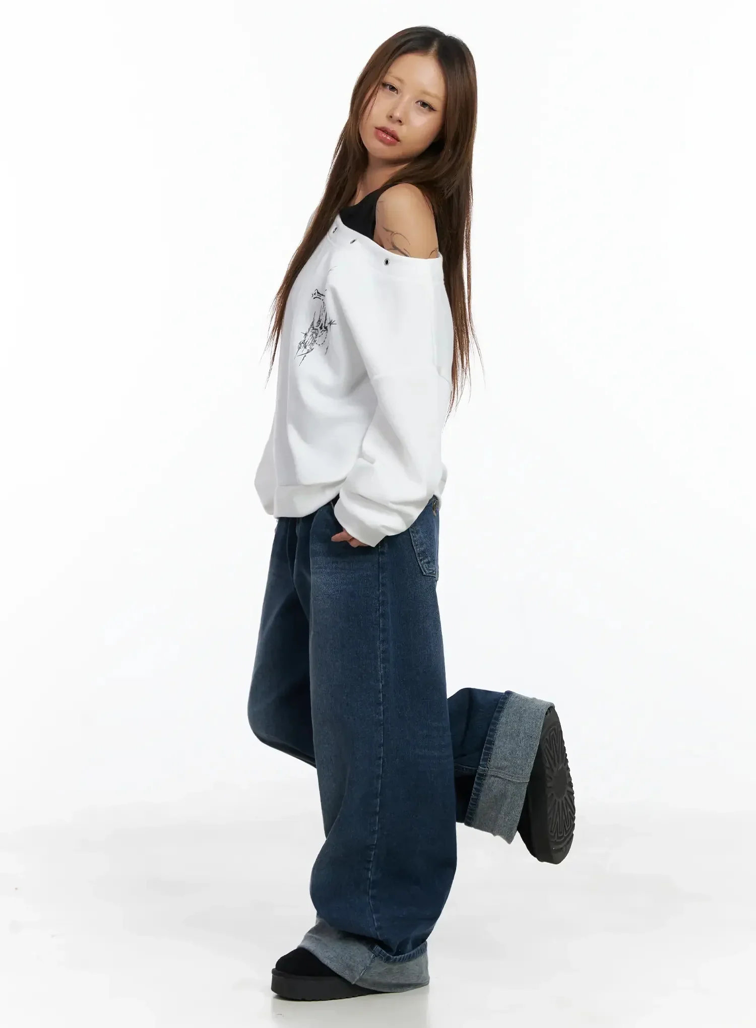 Anahi Baggy Jeans IN528 - Image 7