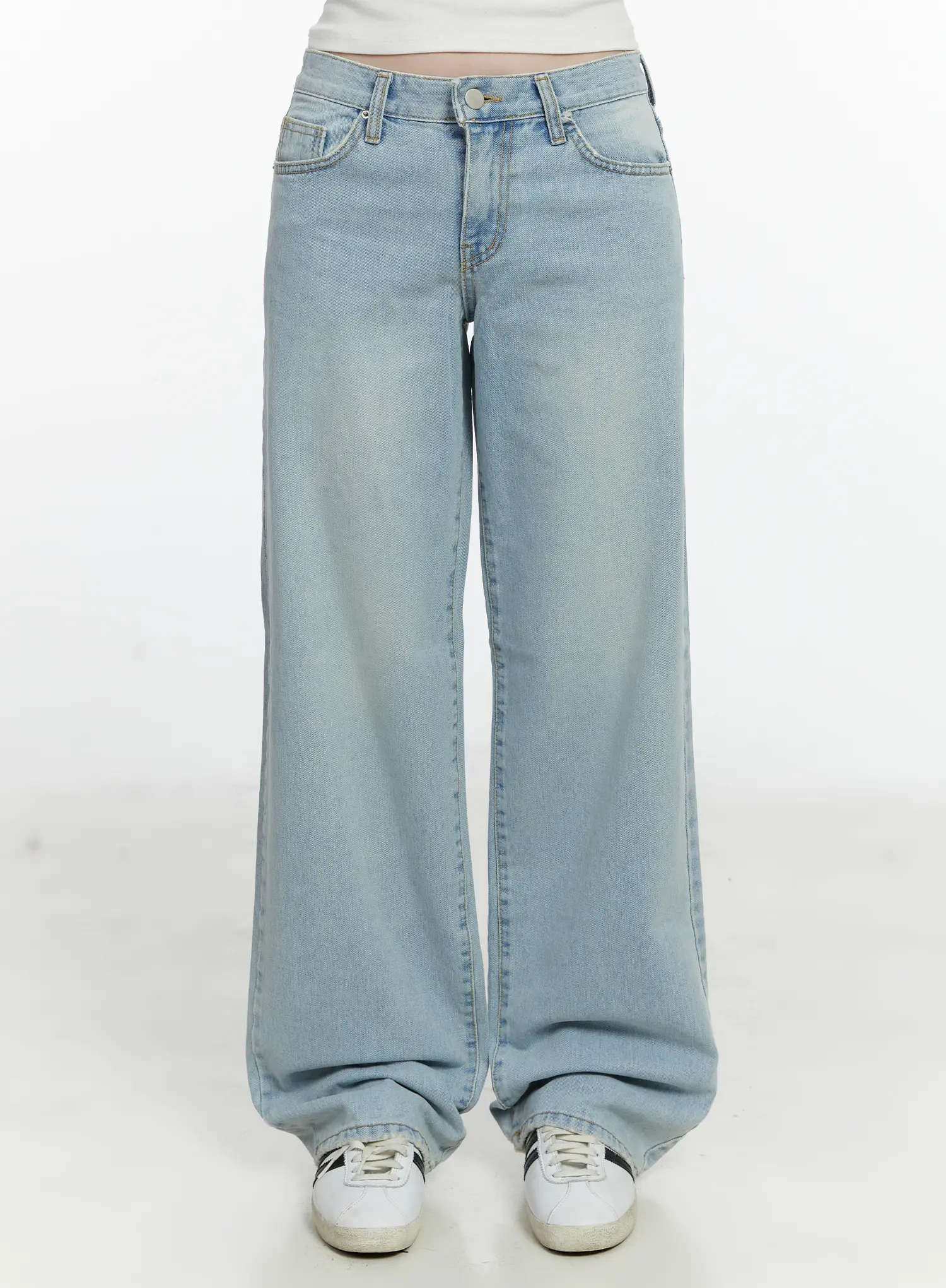 Andi Low Rise Wide Leg Jeans F502 - Image 2