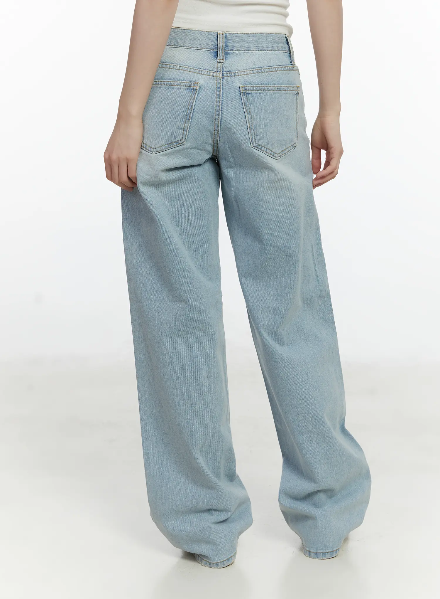 Andi Low Rise Wide Leg Jeans F502 - Image 7