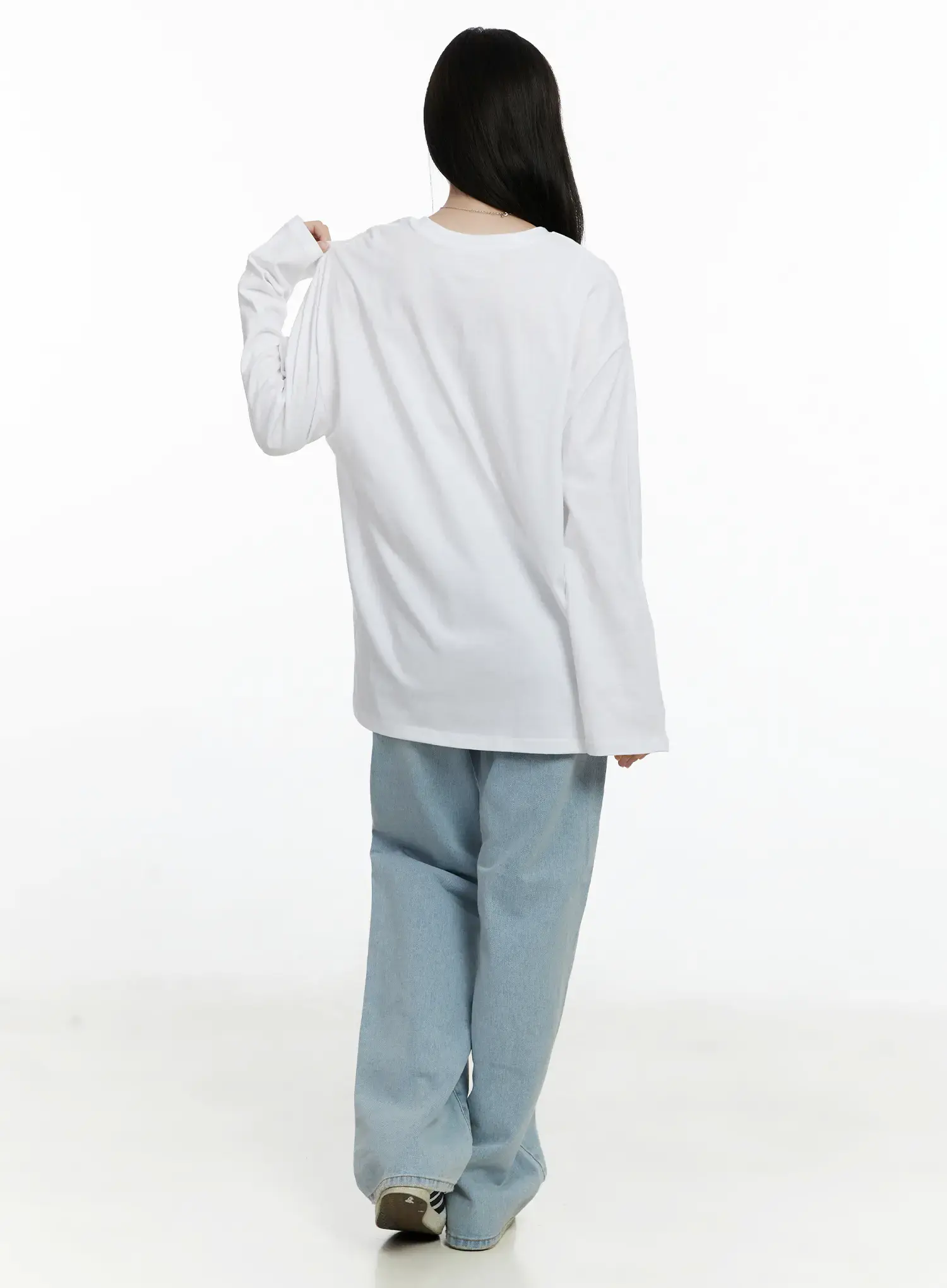 Andi Low Rise Wide Leg Jeans F502 - Image 8