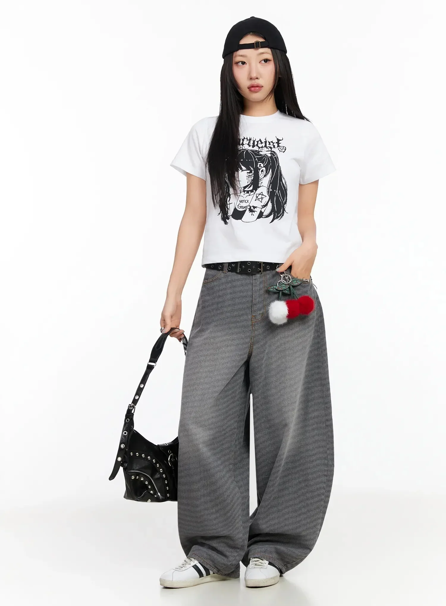 Anime Print Graphic T-Shirt CA513 - Image 5