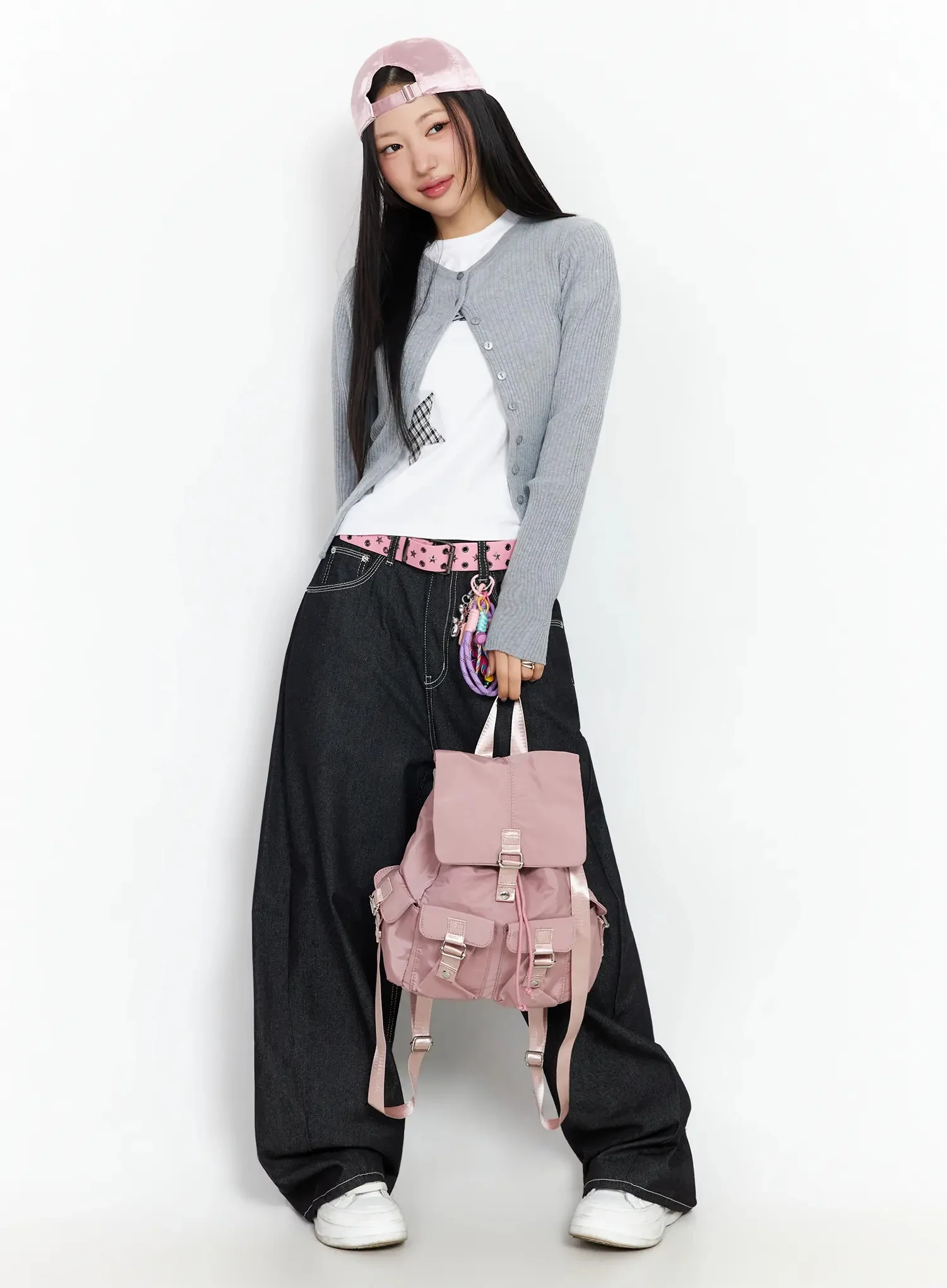 Arlet Wide-Leg Black Jeans CA513 - Image 15