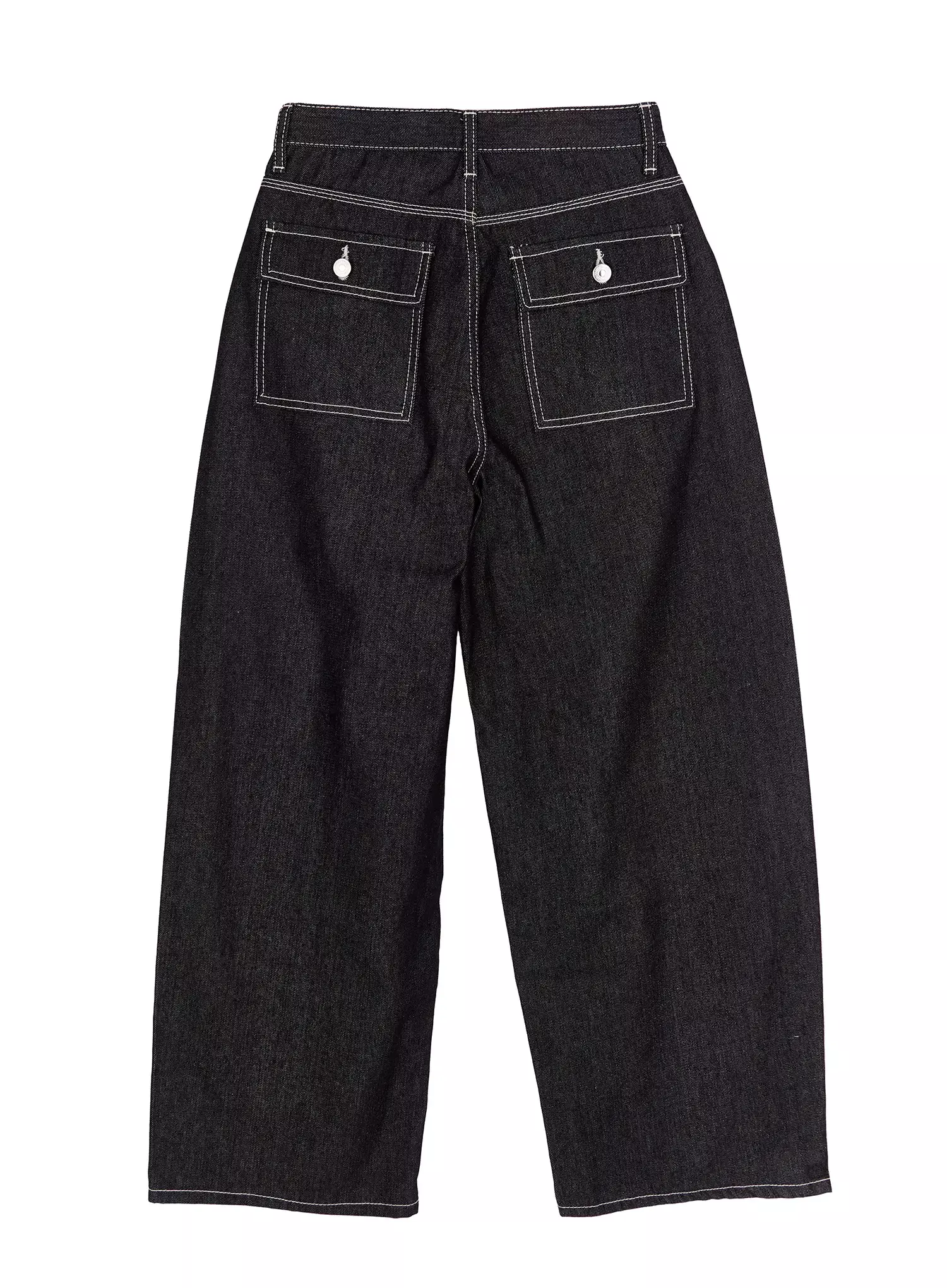 Arlet Wide-Leg Black Jeans CA513 - Image 17