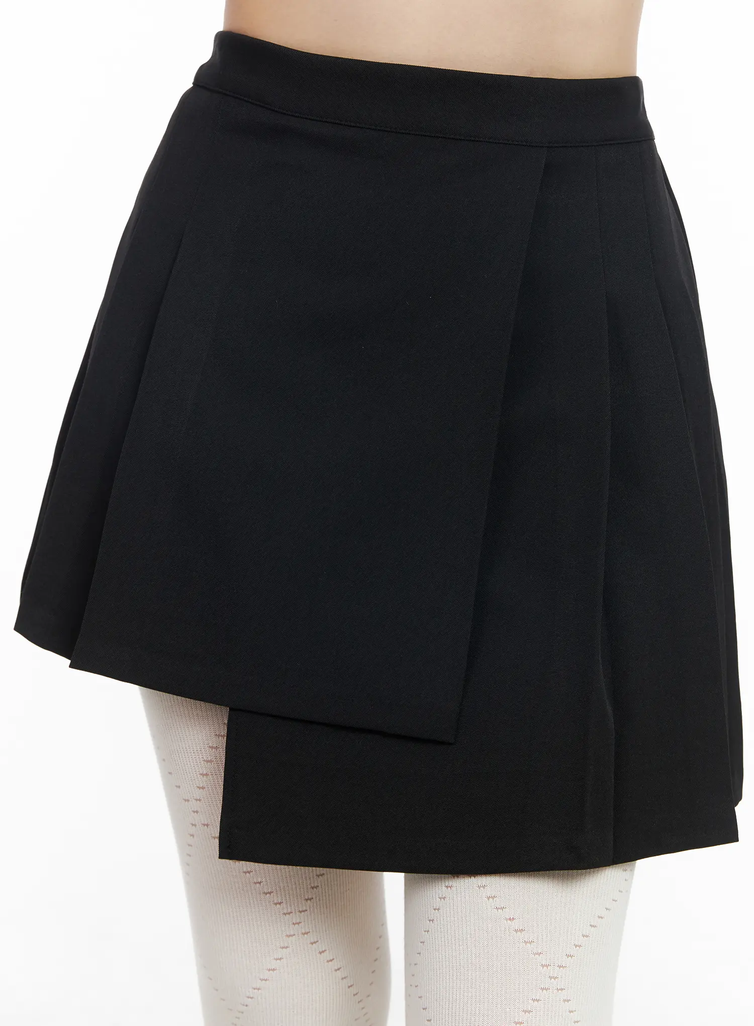 Asymmetric Pleated Mini Skirt CM513 - Image 8