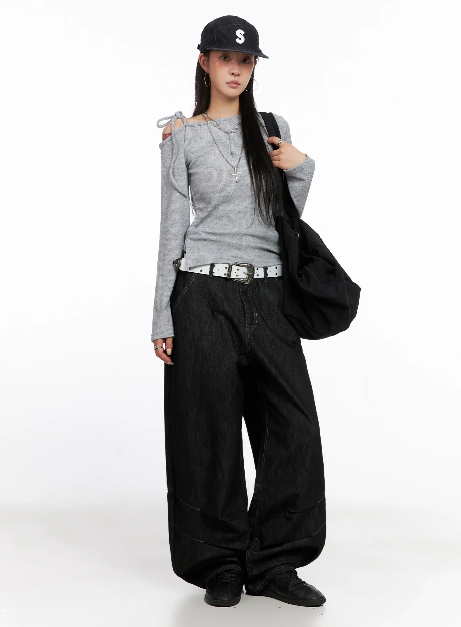 Asymmetric String Tie Top IS515 - Image 10