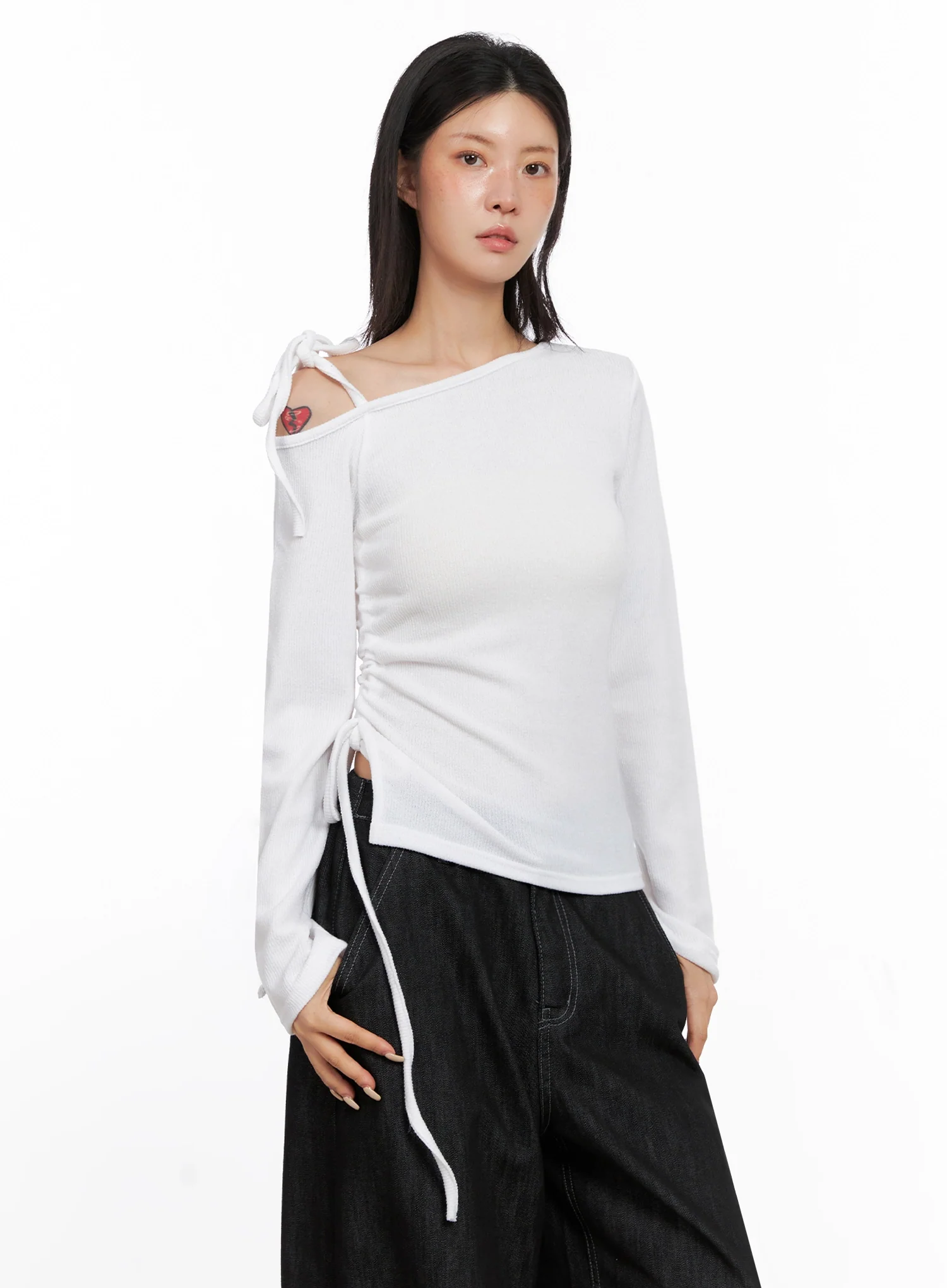 Asymmetric String Tie Top IS515 - Image 11