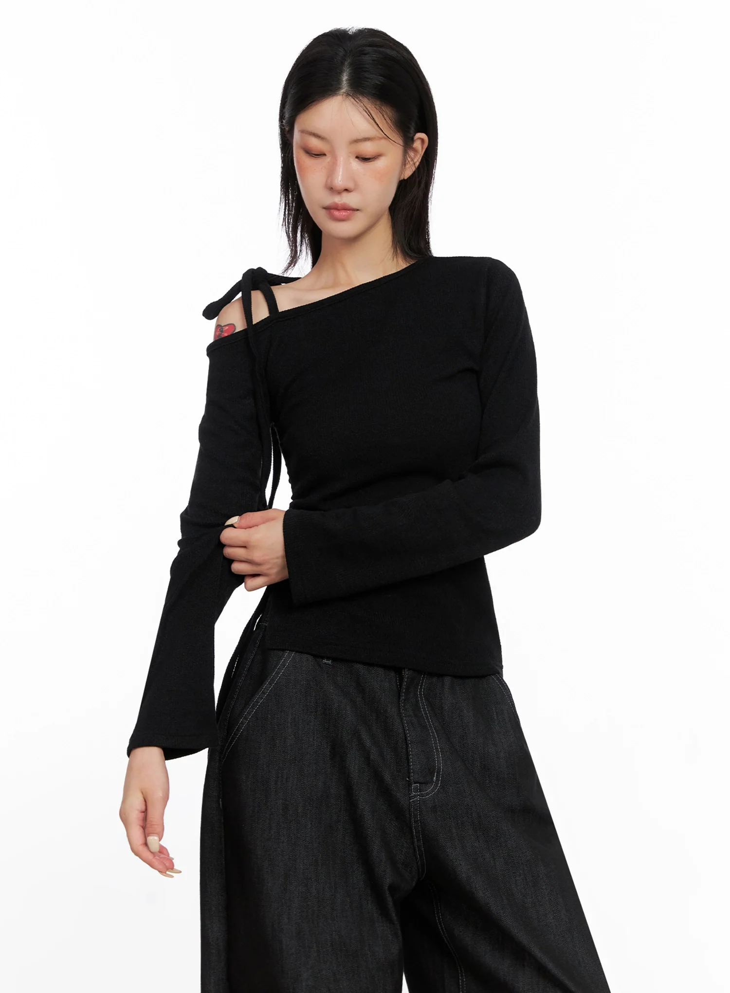 Asymmetric String Tie Top IS515 - Image 12