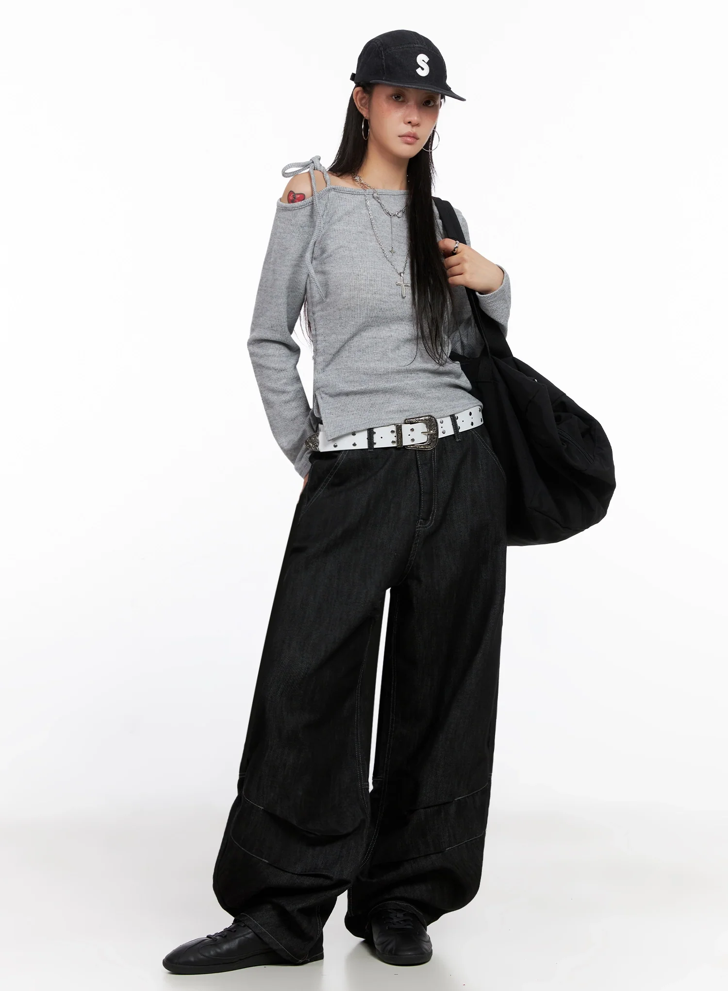 Asymmetric String Tie Top IS515 - Image 2
