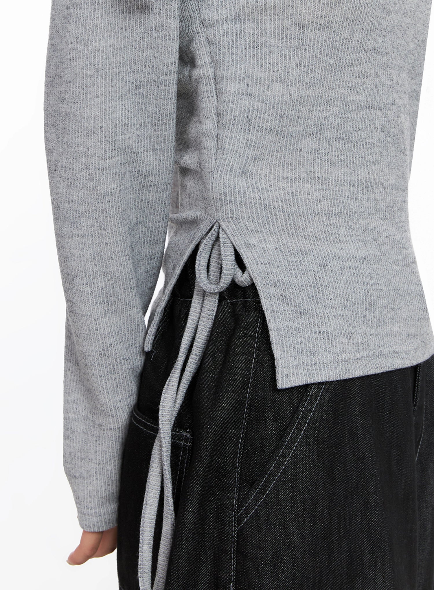 Asymmetric String Tie Top IS515 - Image 6