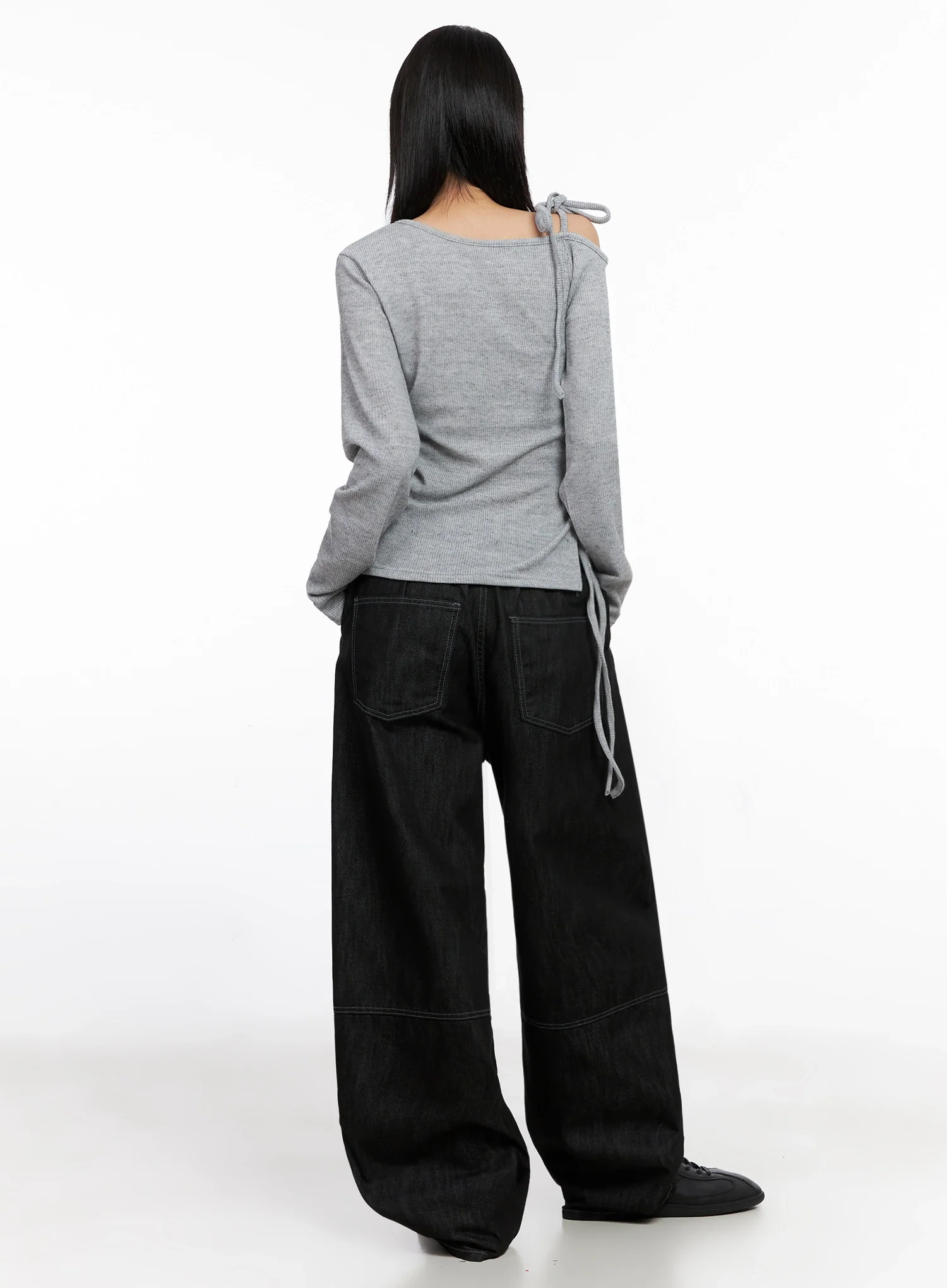 Asymmetric String Tie Top IS515 - Image 9