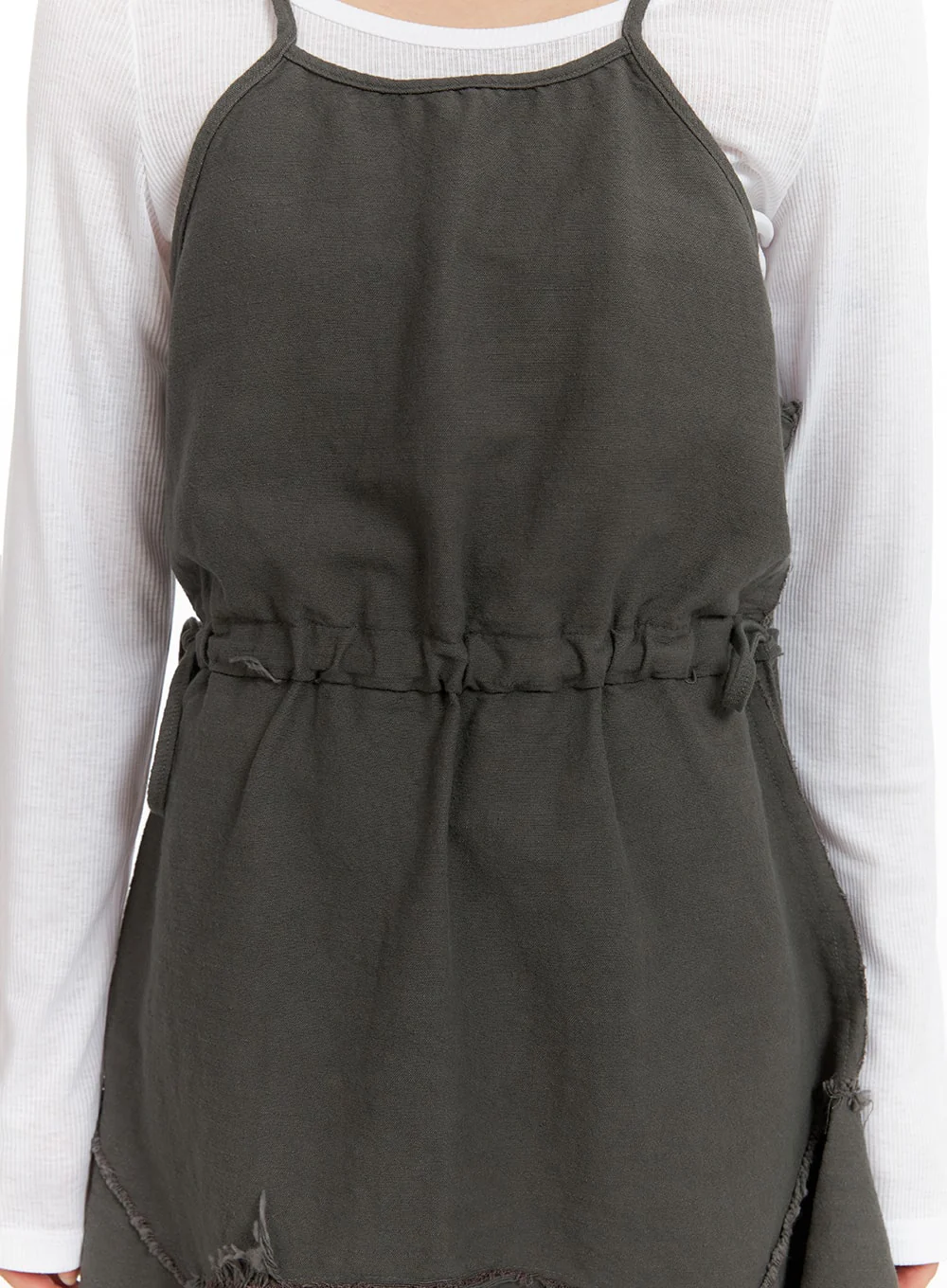 Asymmetrical Flare Sleeveless Dress CA404 - Image 3