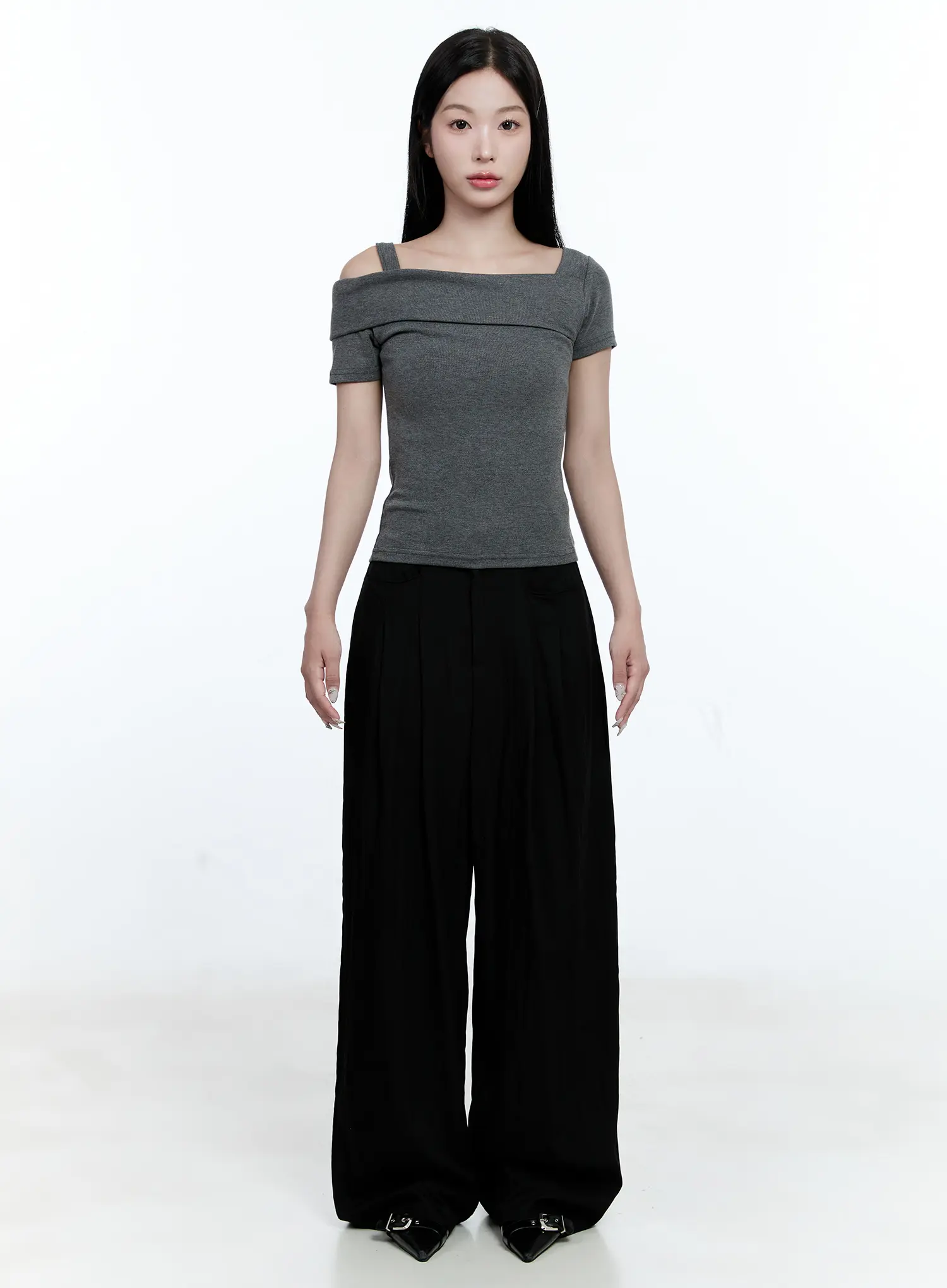 Asymmetrical One-Shoulder Top CG512 - Image 2