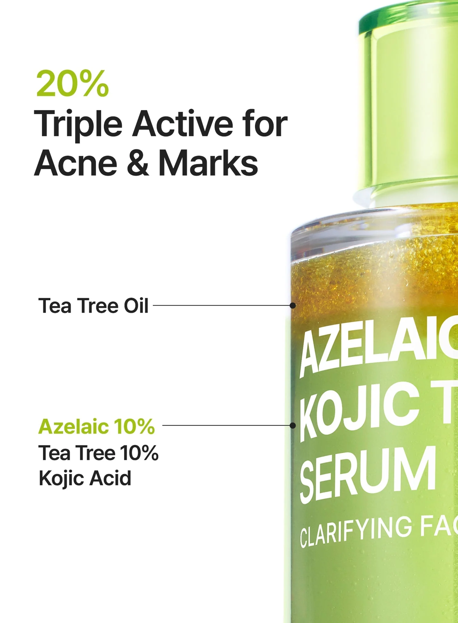 Azelaic Acid 10 Kojic Tea Tree Serum (30ml) - Image 6