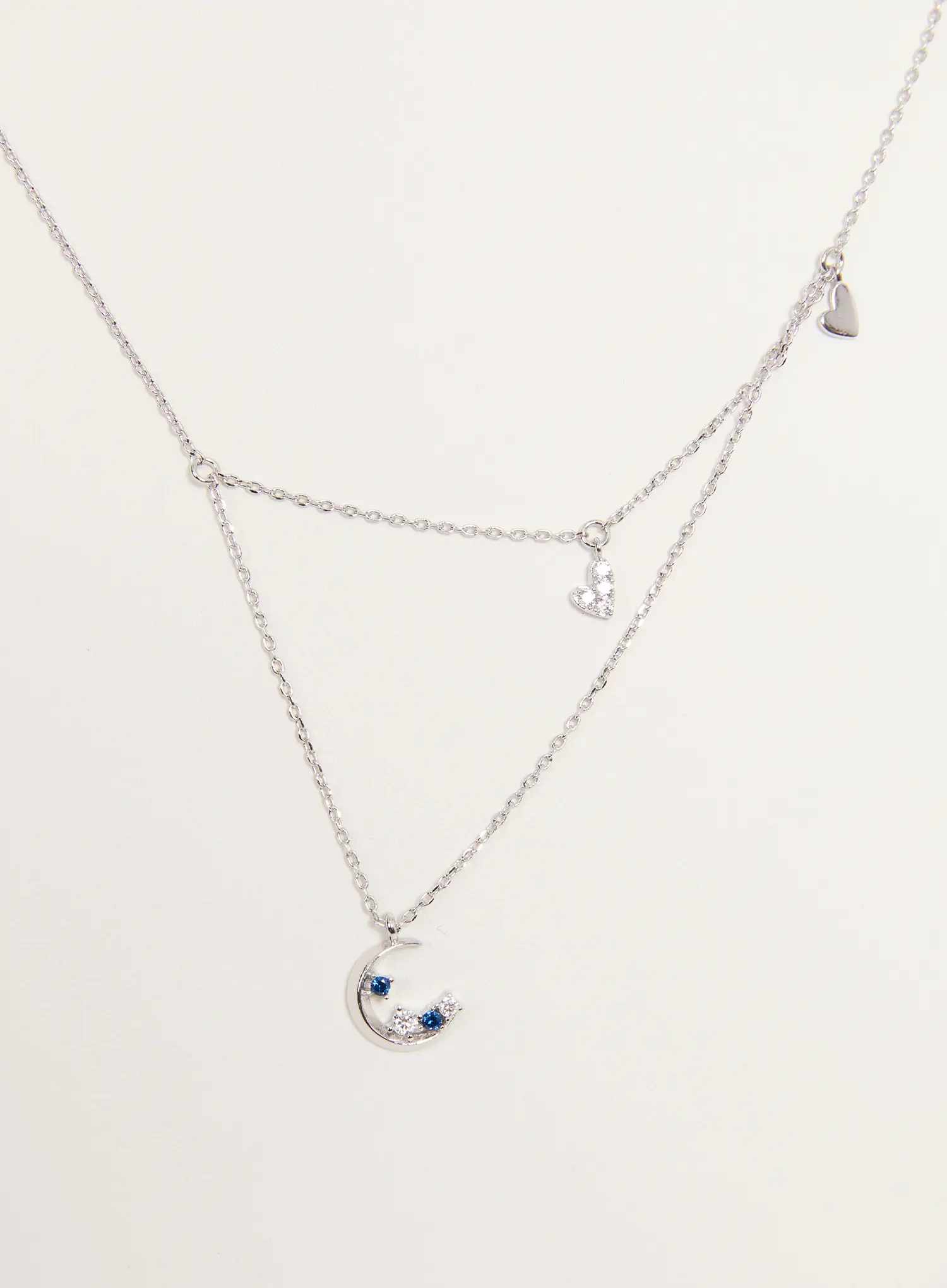 Azure Crescent Necklace IS517 - Image 5