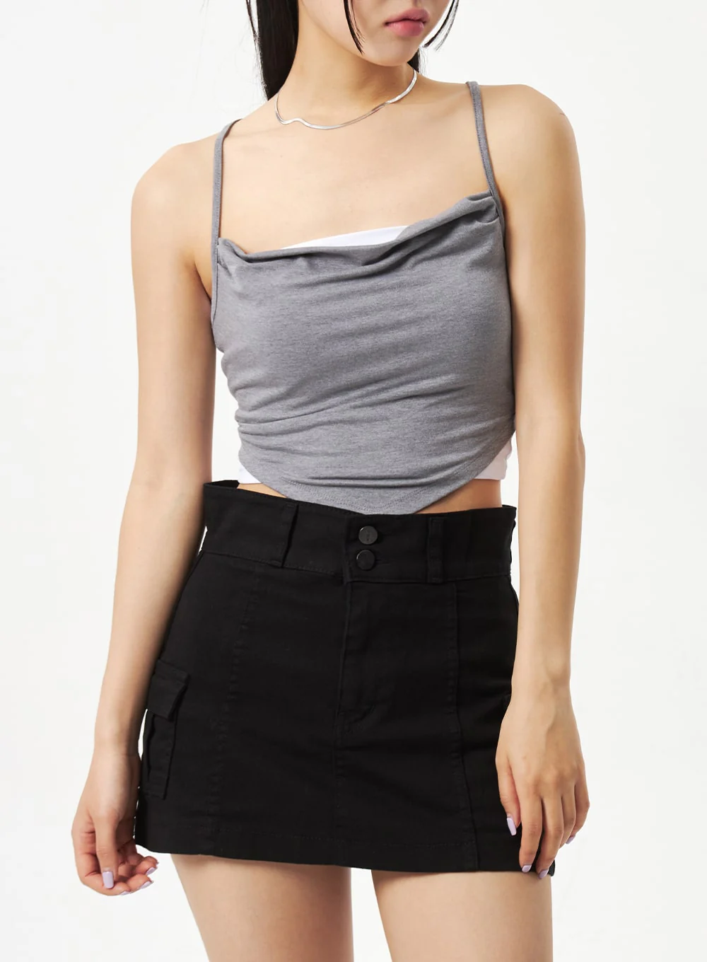 Back Lace-Up Top CA321 - Image 2