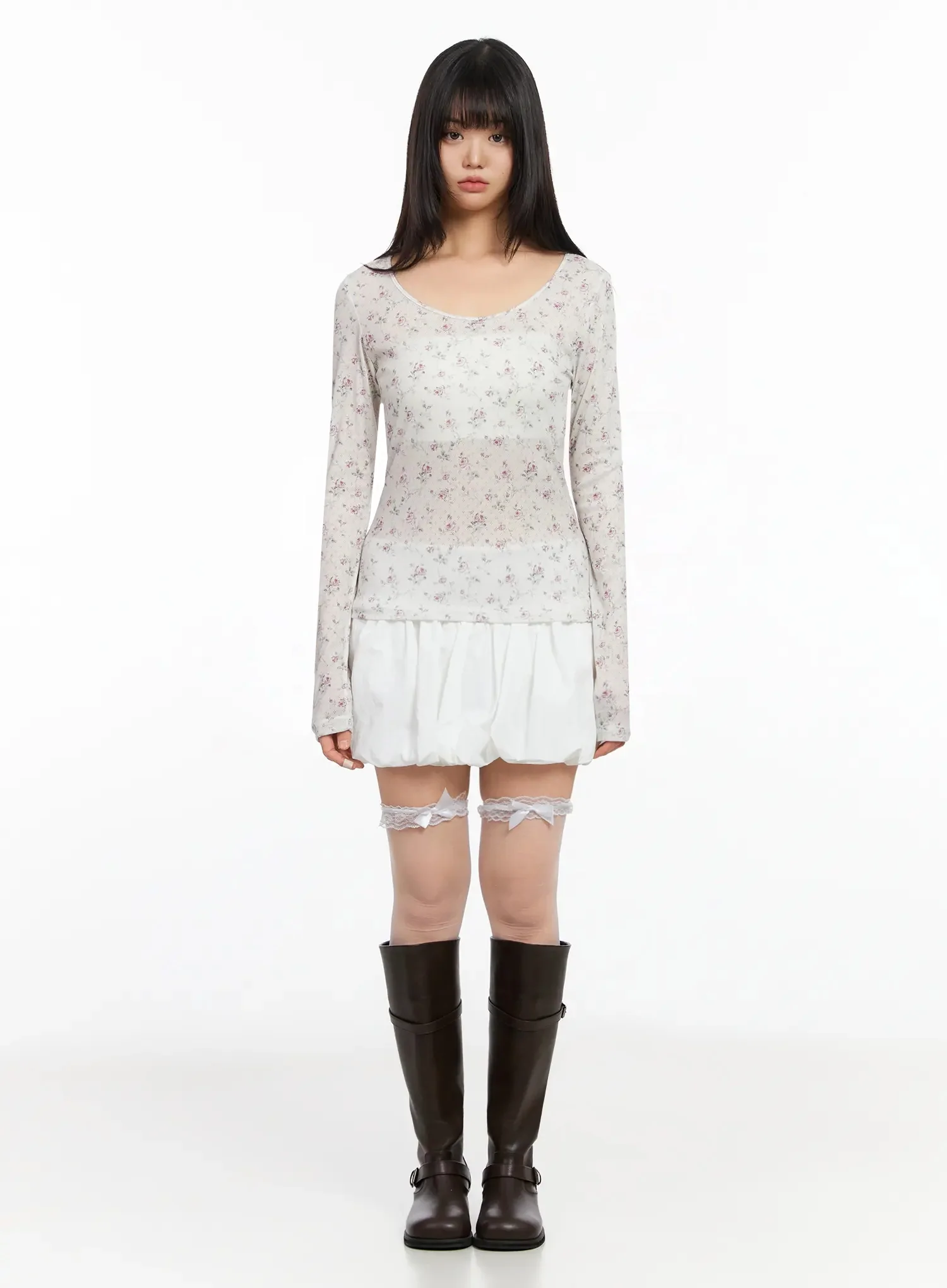 Balloon Skort IA523 - Image 7