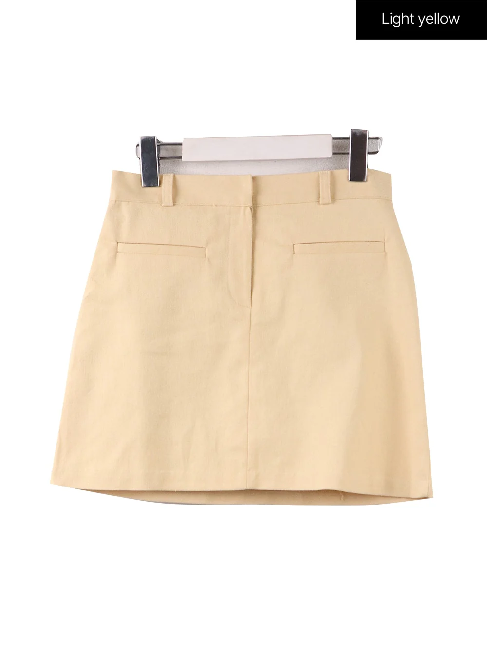 Basic Cotton Mini Skirt IF408 - Image 9