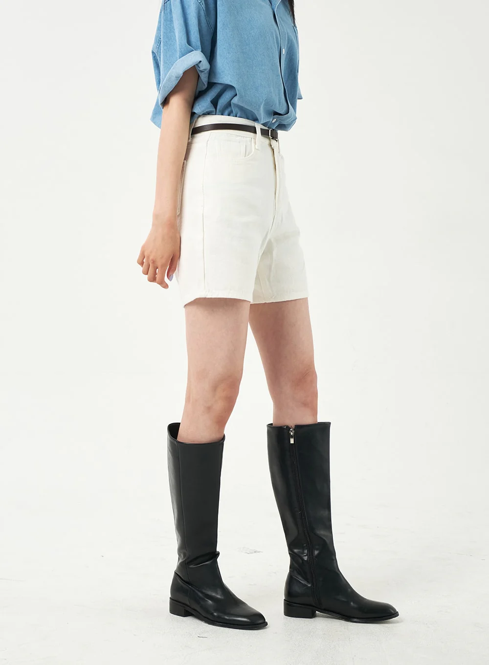 Basic Cotton Shorts OA327 - Image 10