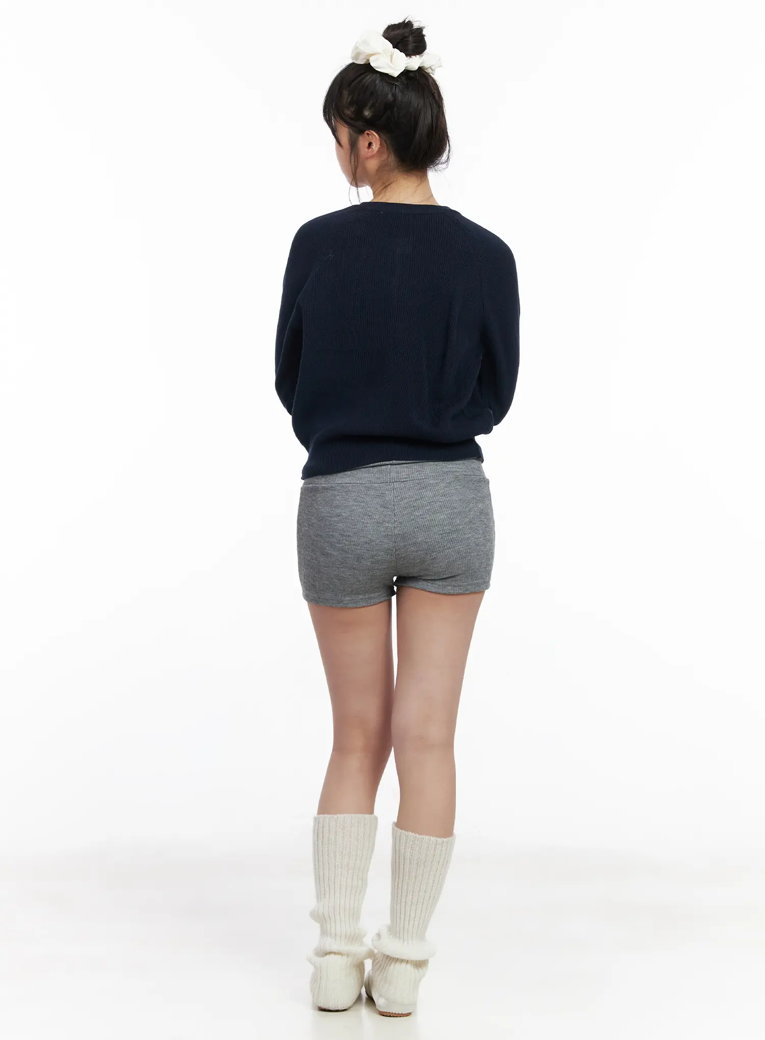 Basic Foldover High-Waisted Shorts CM513 - Image 7