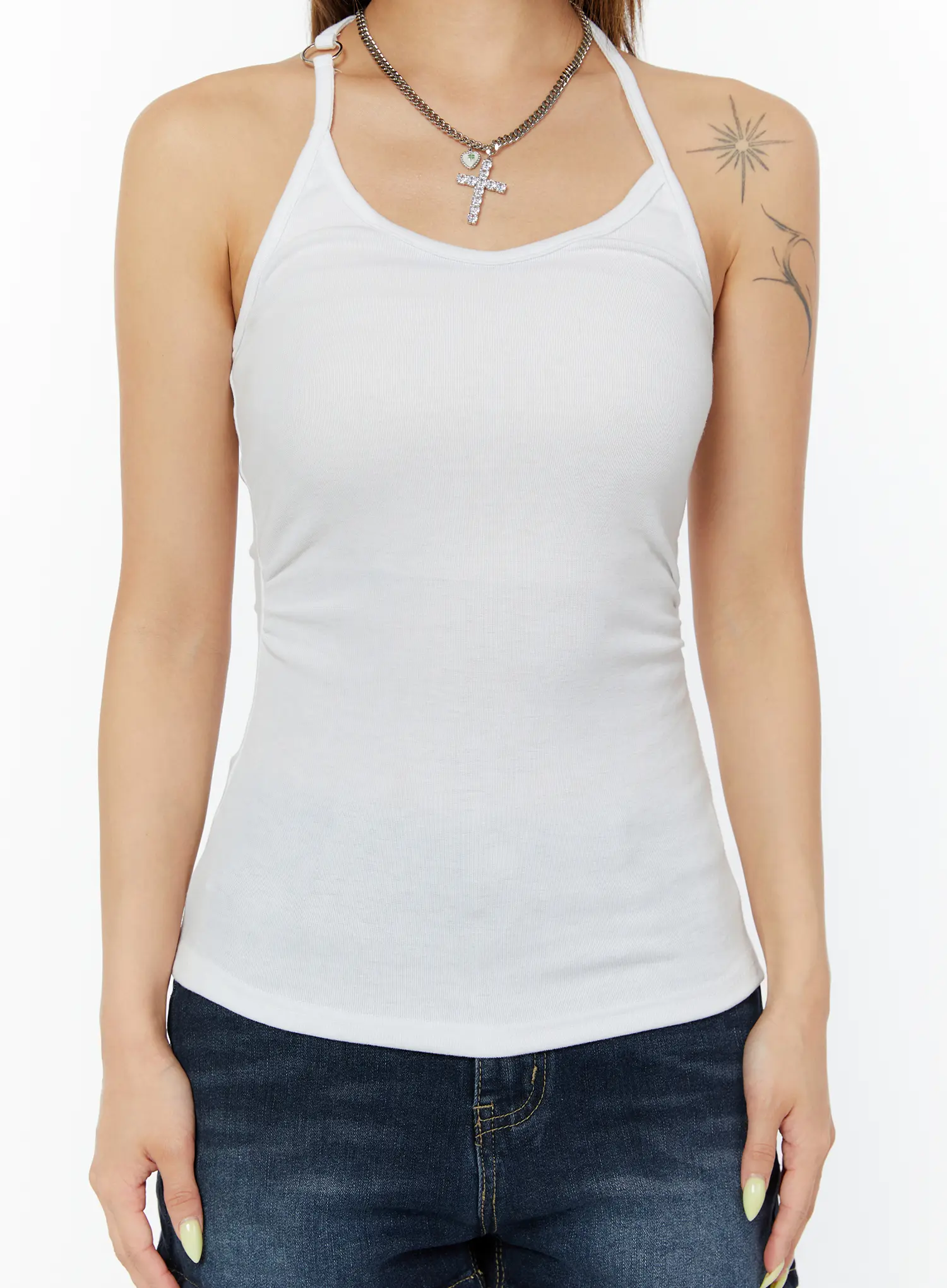 Basic Halter Neck Cami Top CY520 - Image 5