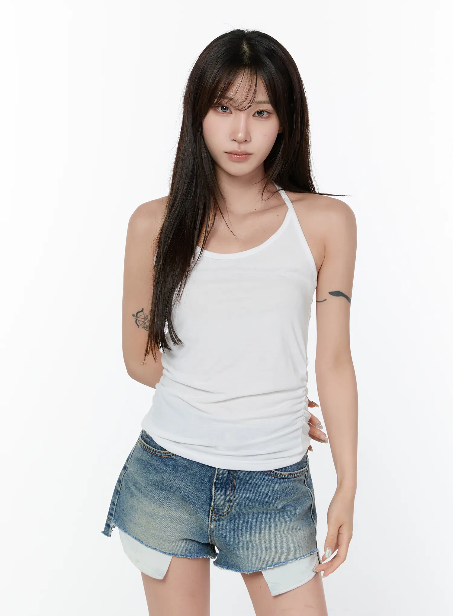 Basic Halter Neck Sleeveless Top CY514 - Image 8
