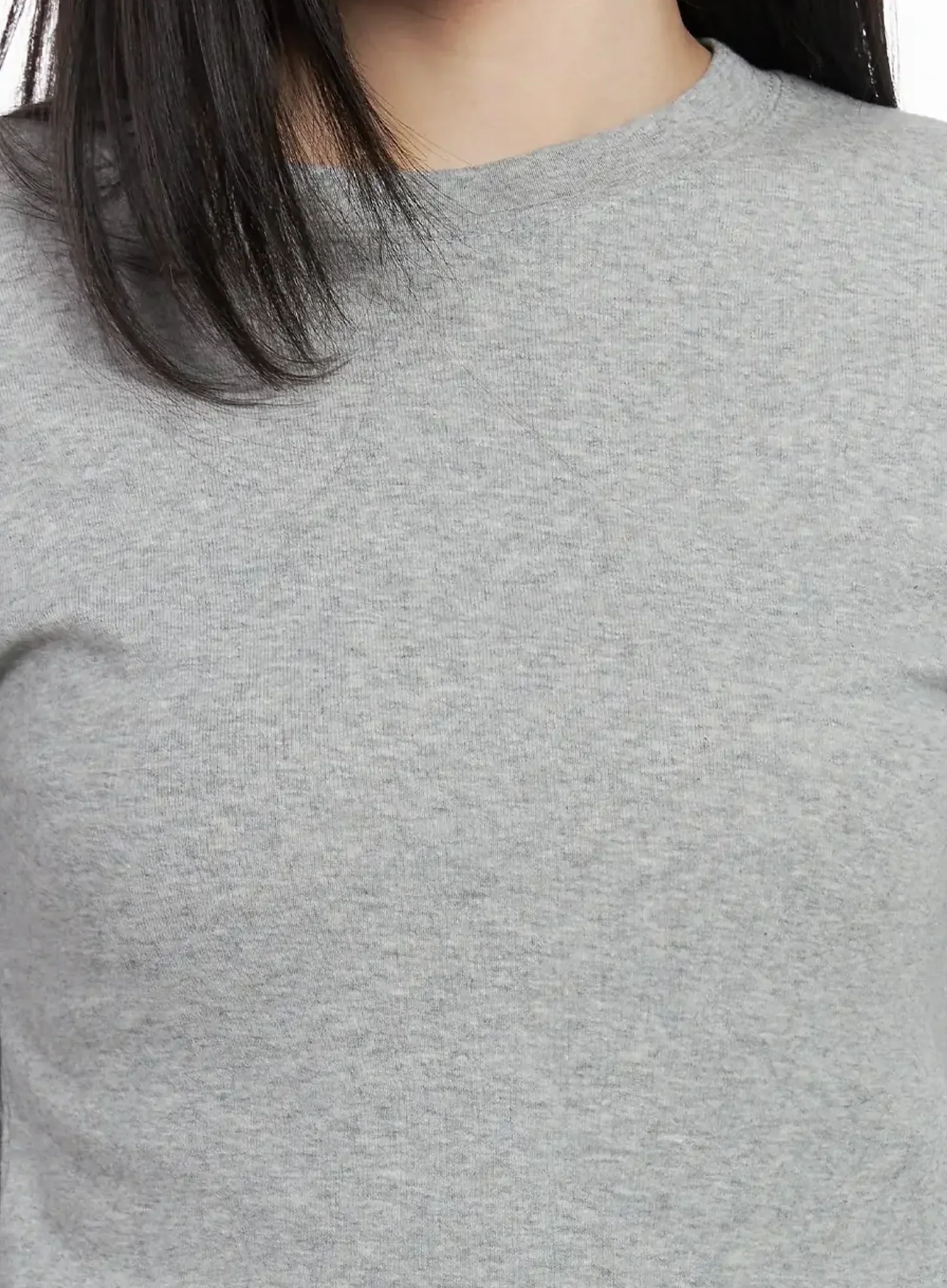 Basic Mid-Length Long Sleeve Top IF502 - Image 4