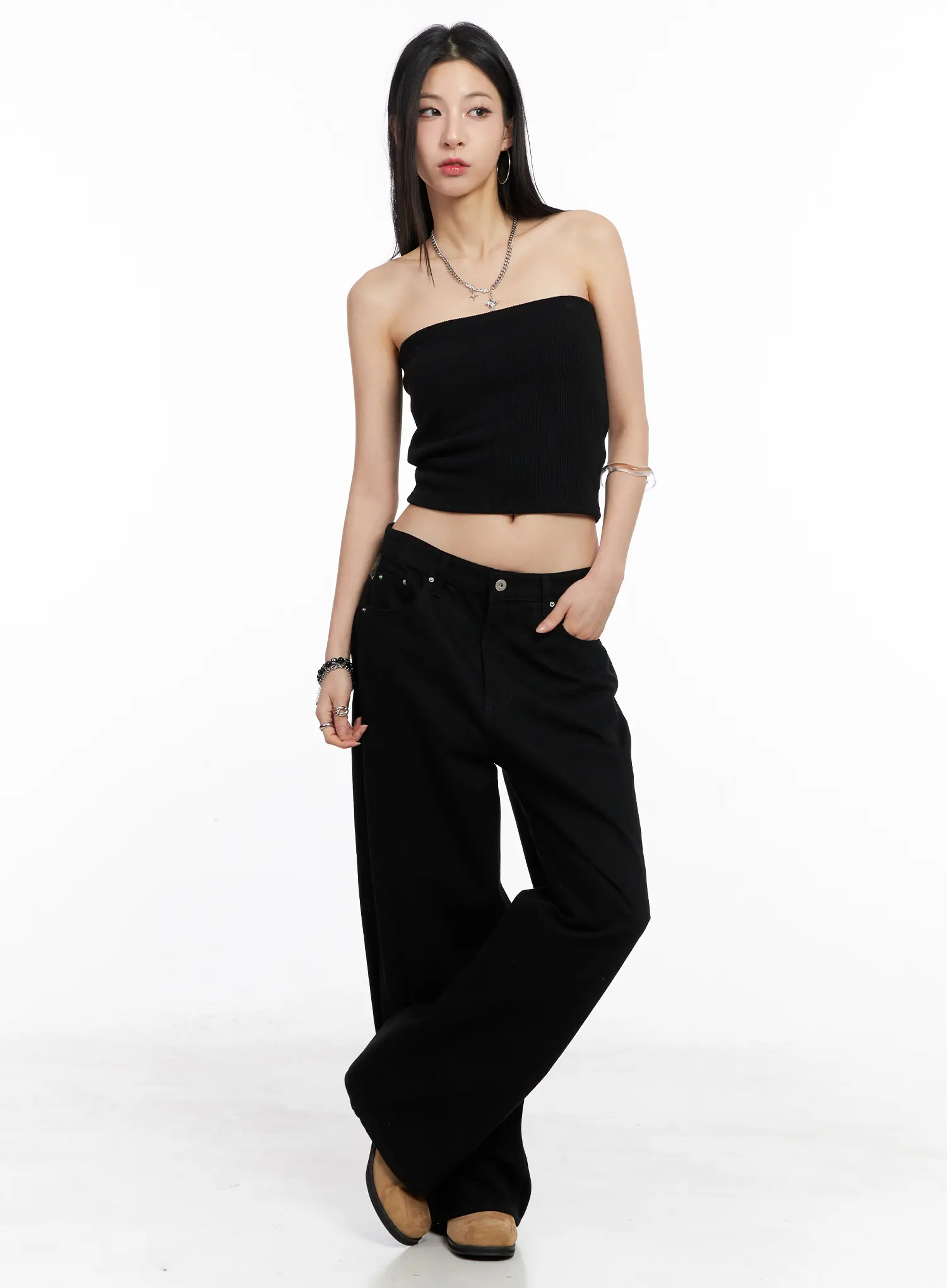 Basic Ribbed Tube Top CC1109 - Image 5