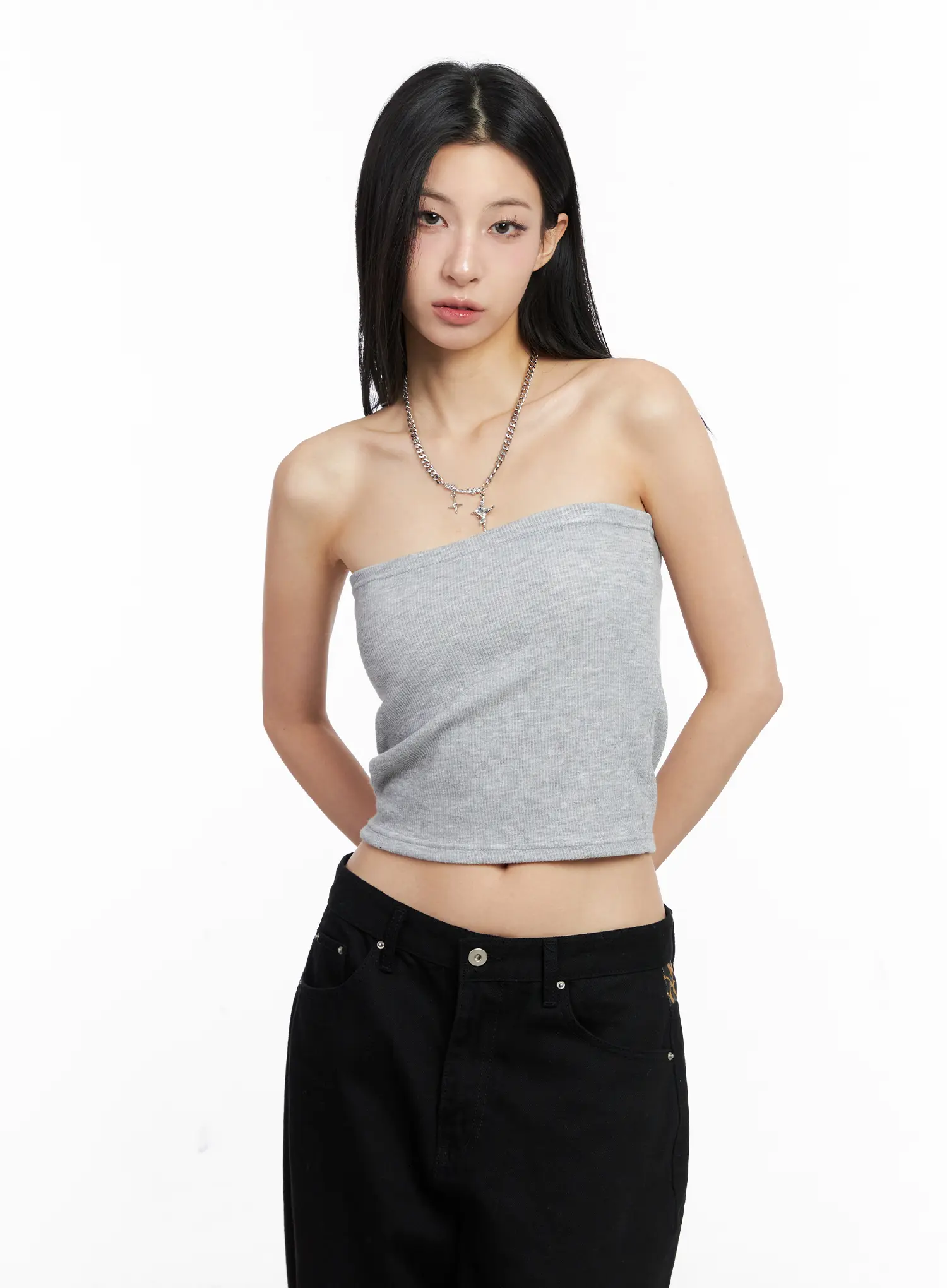 Basic Ribbed Tube Top CC1109 - Image 9