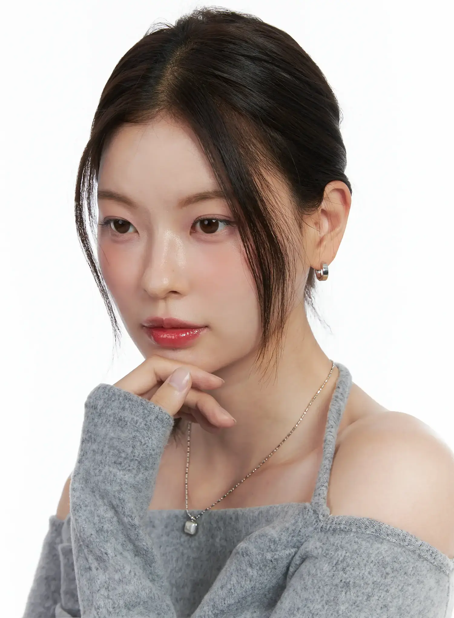 Basic Ring Earrings IN510 - Image 3