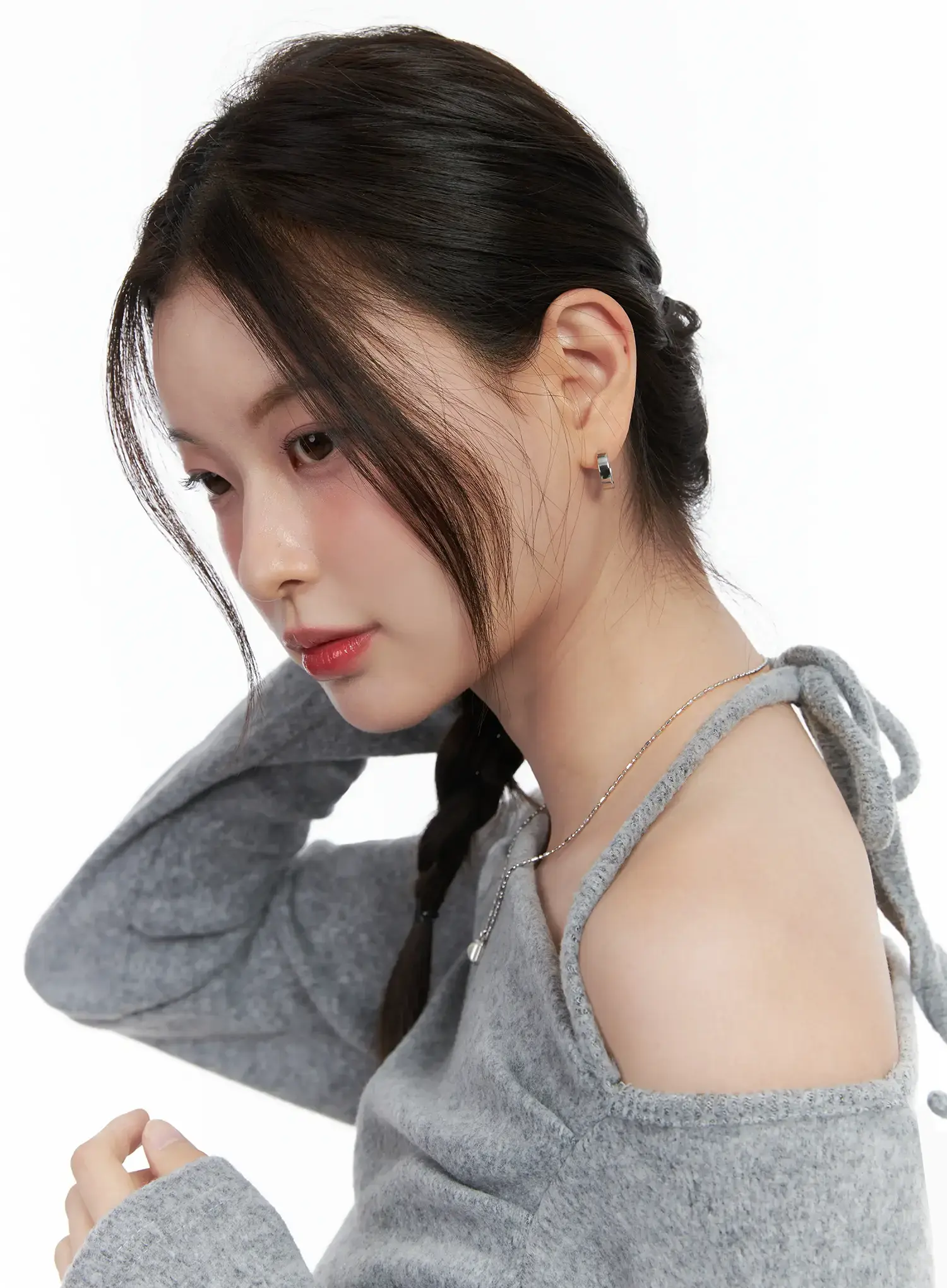 Basic Ring Earrings IN510 - Image 5