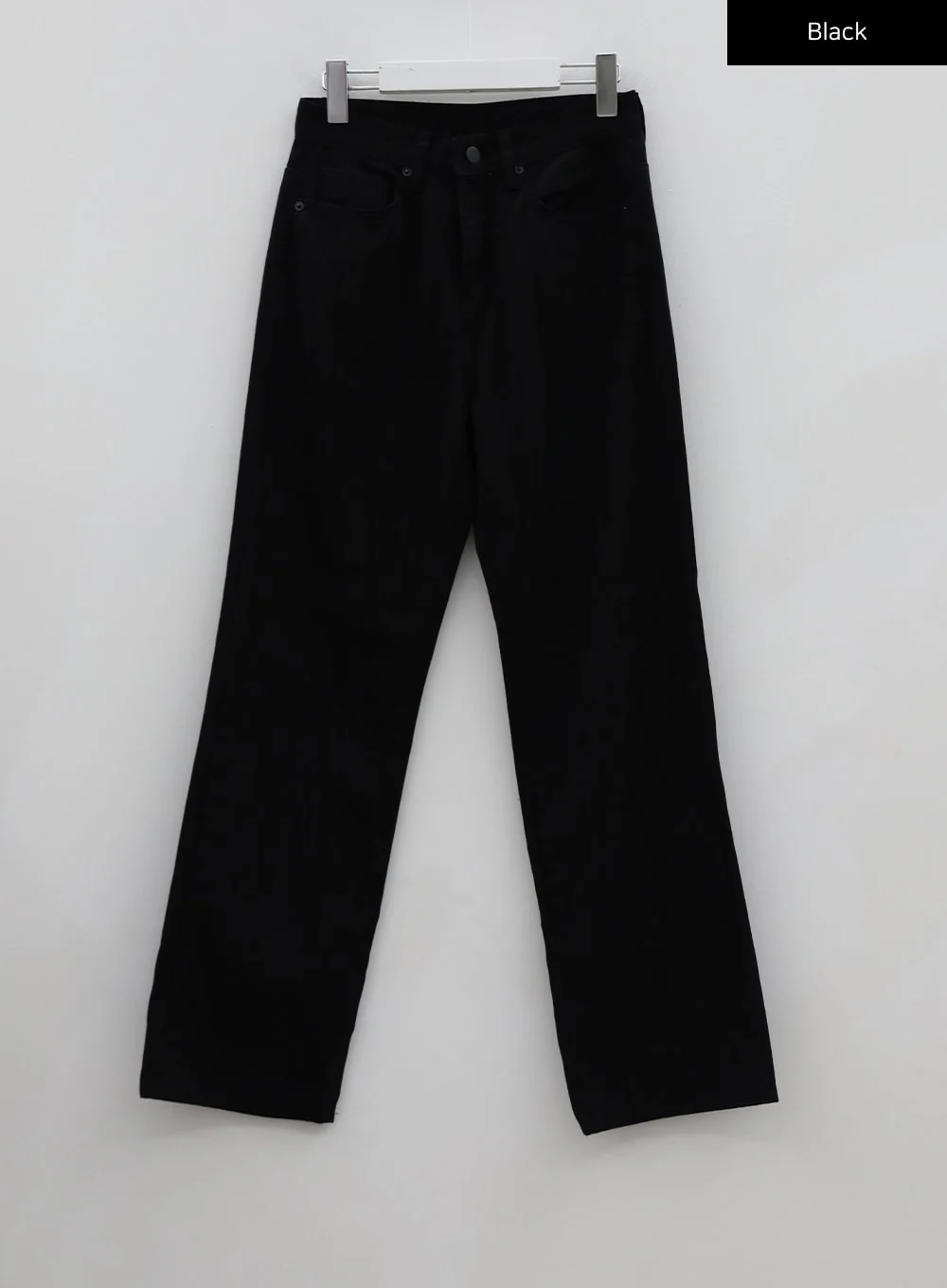 Basic Semi Wide Cotten Pants BG04 - Image 19