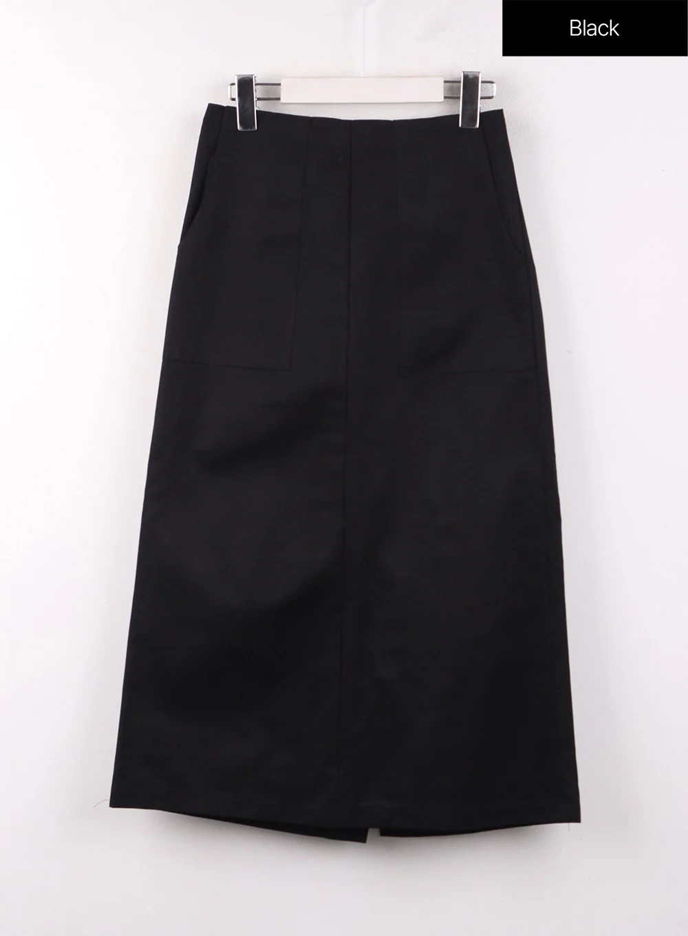Basic Solid Mid Skirt OF406 - Image 11