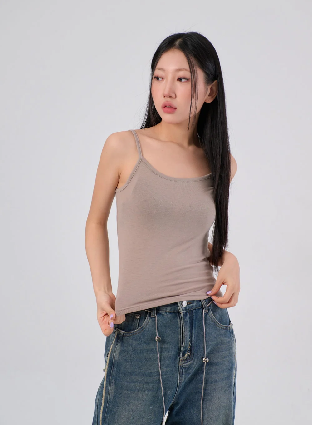 Basic Thin Strap Top IA304 - Image 5