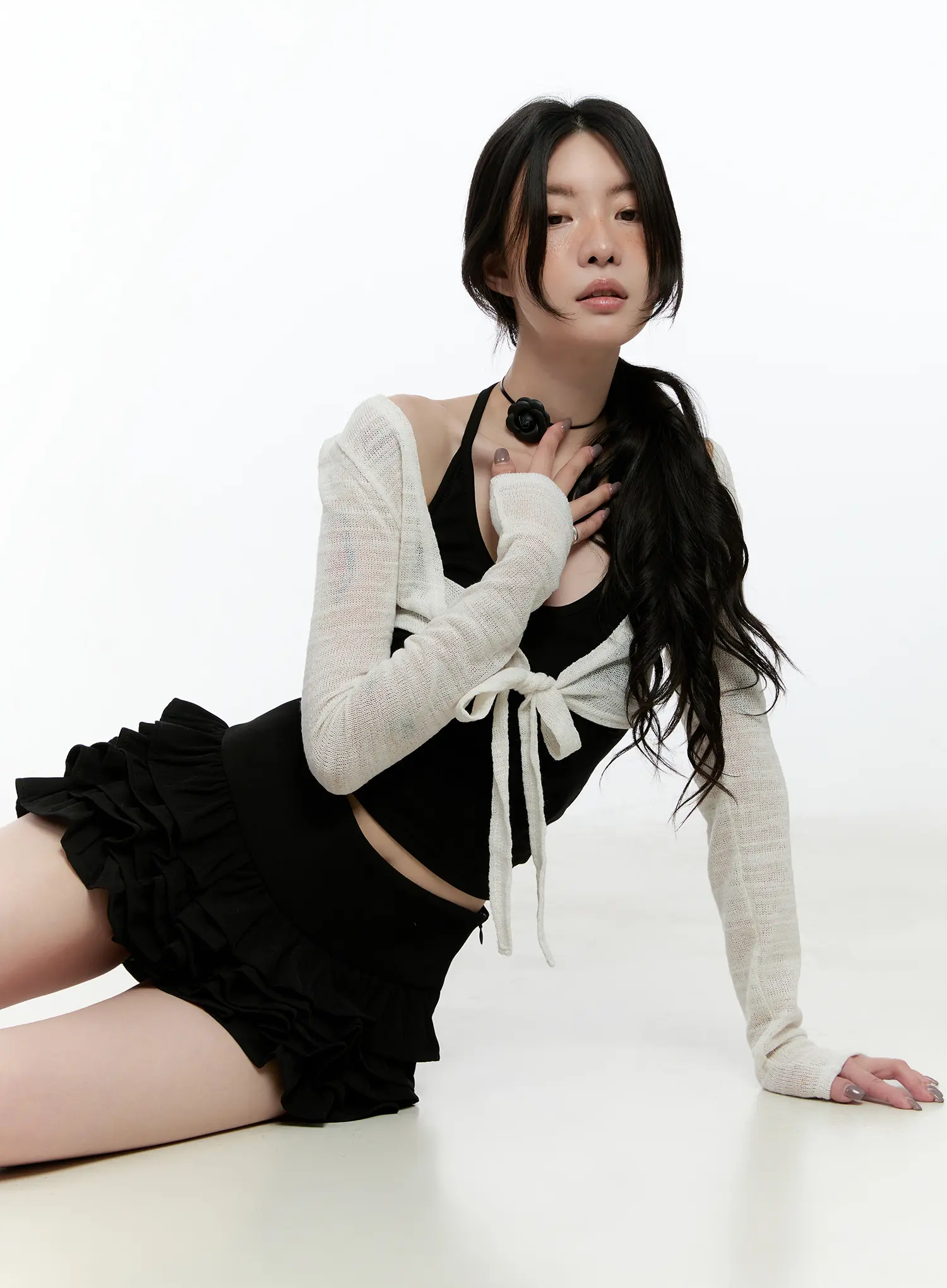 Basic U-Neck Halter Tank Top CN517 - Image 7