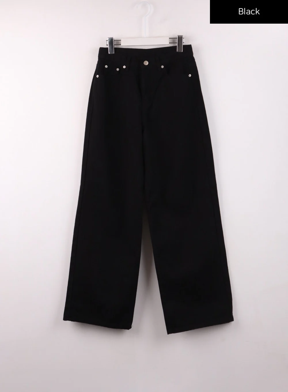 Basic Wide-Leg Pants IJ430 - Image 9