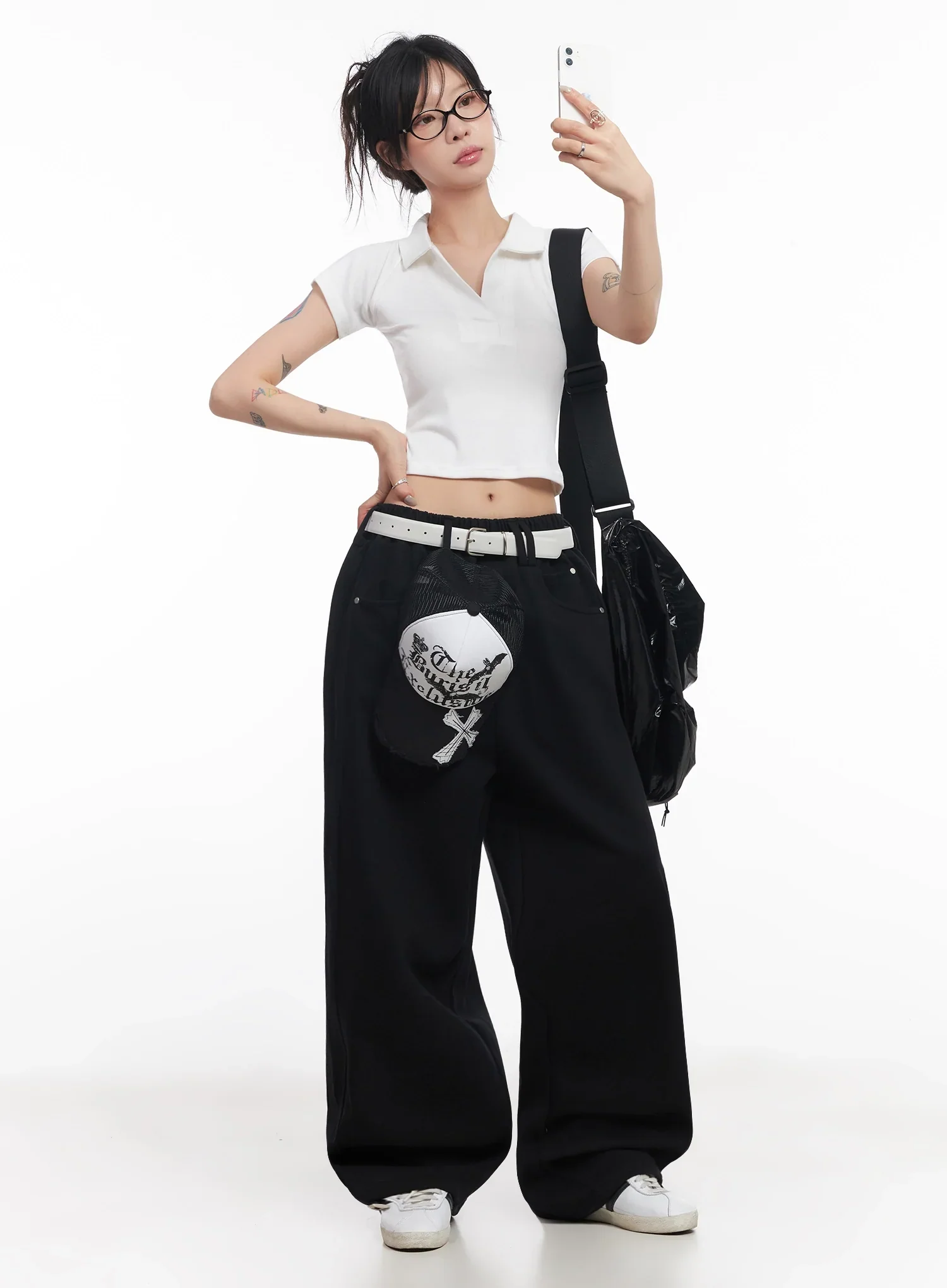 Belted Sweatpant Joggers IC503 - Image 15