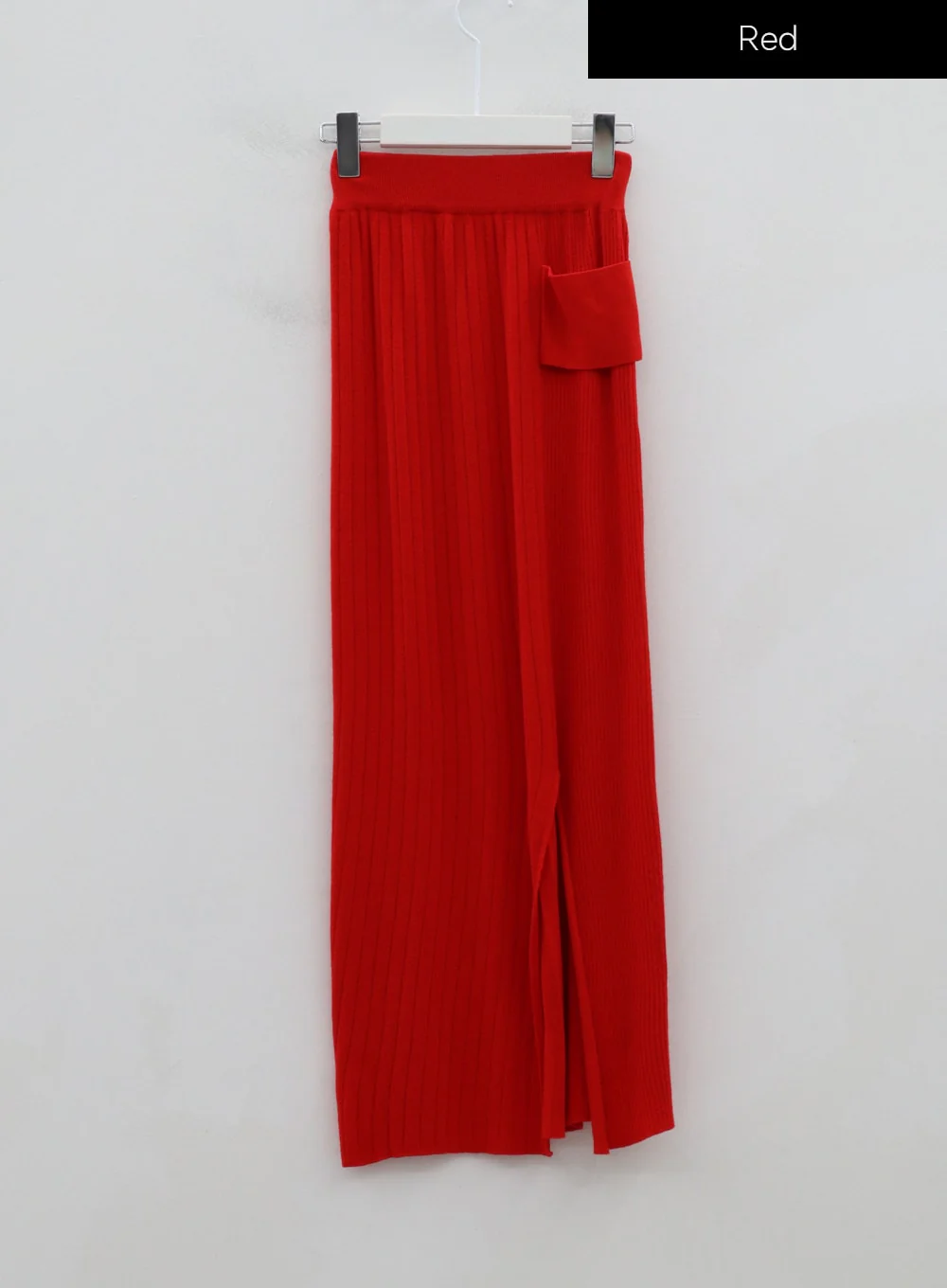 Bending Slit H-Line Long Skirt IS15 - Image 12