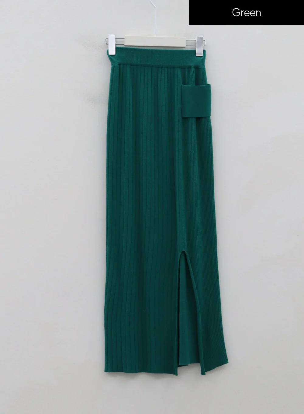 Bending Slit H-Line Long Skirt IS15 - Image 13