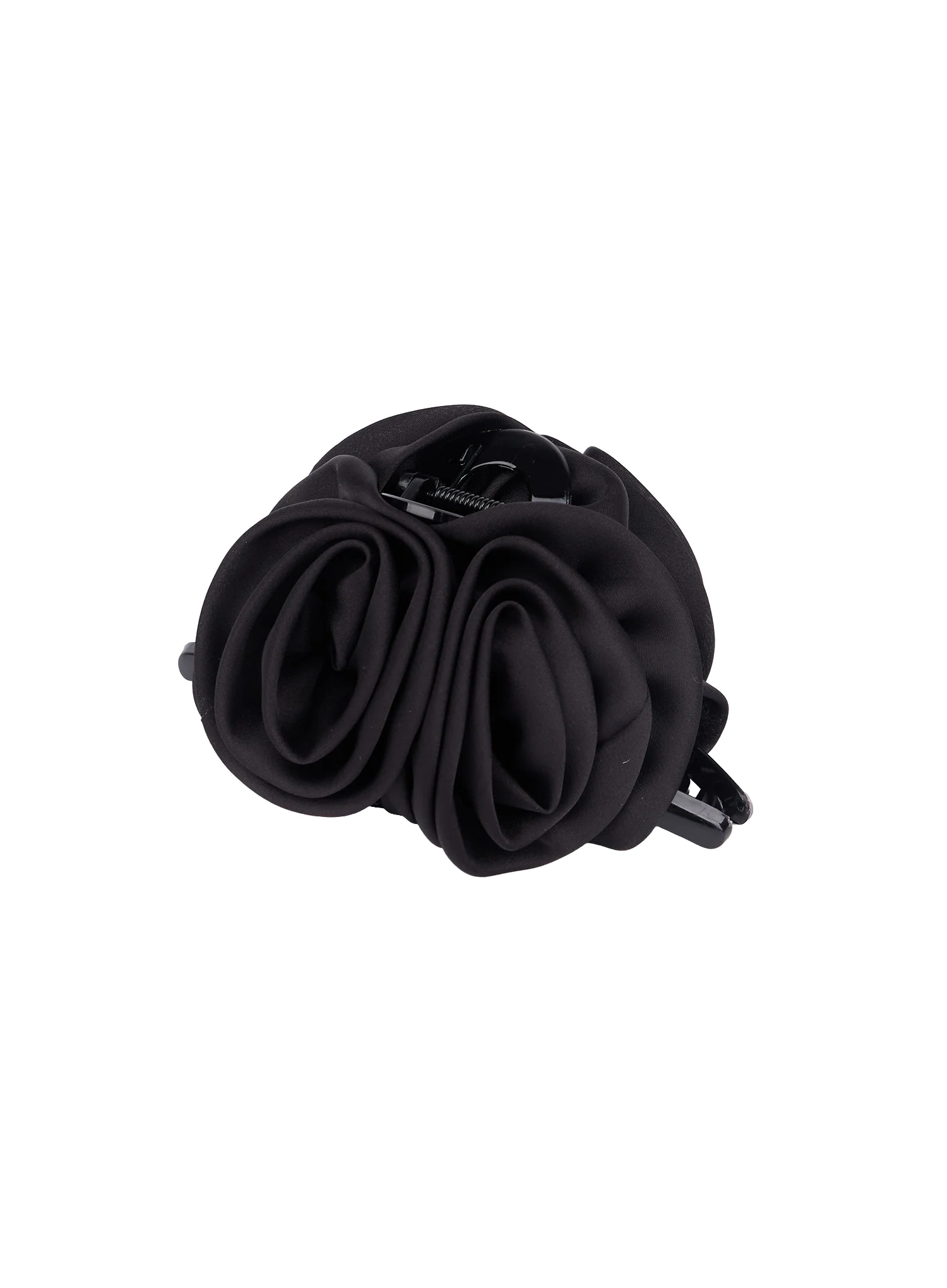 Black Floral Hair Clip CM519 - Image 5