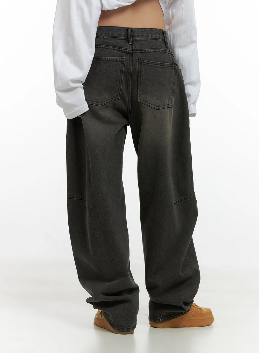 Blair Casual Washed Baggy Cotton Jeans CS425 - Image 5